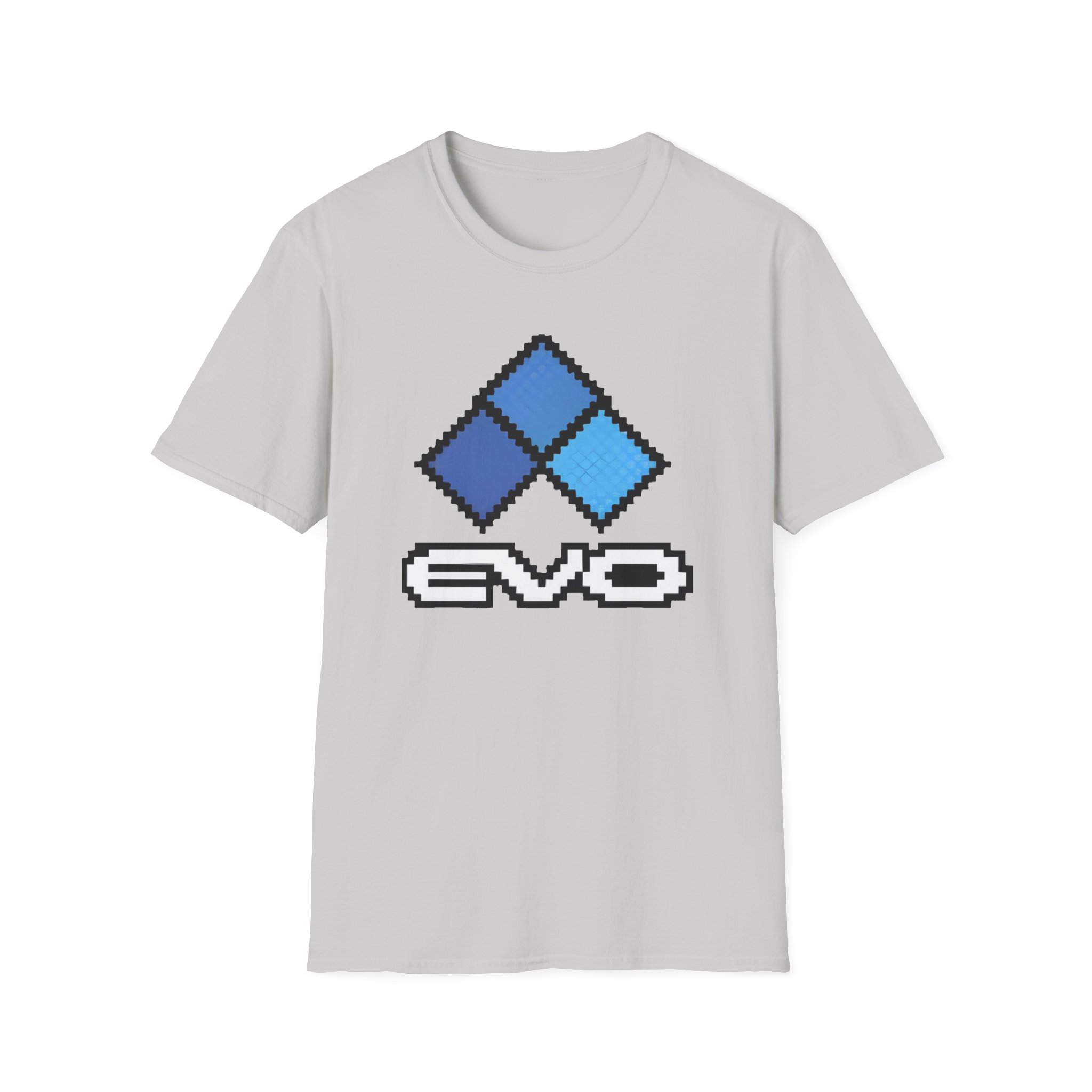 Evo 8 Bit Logo Returns Unisex Softstyle T-Shirt