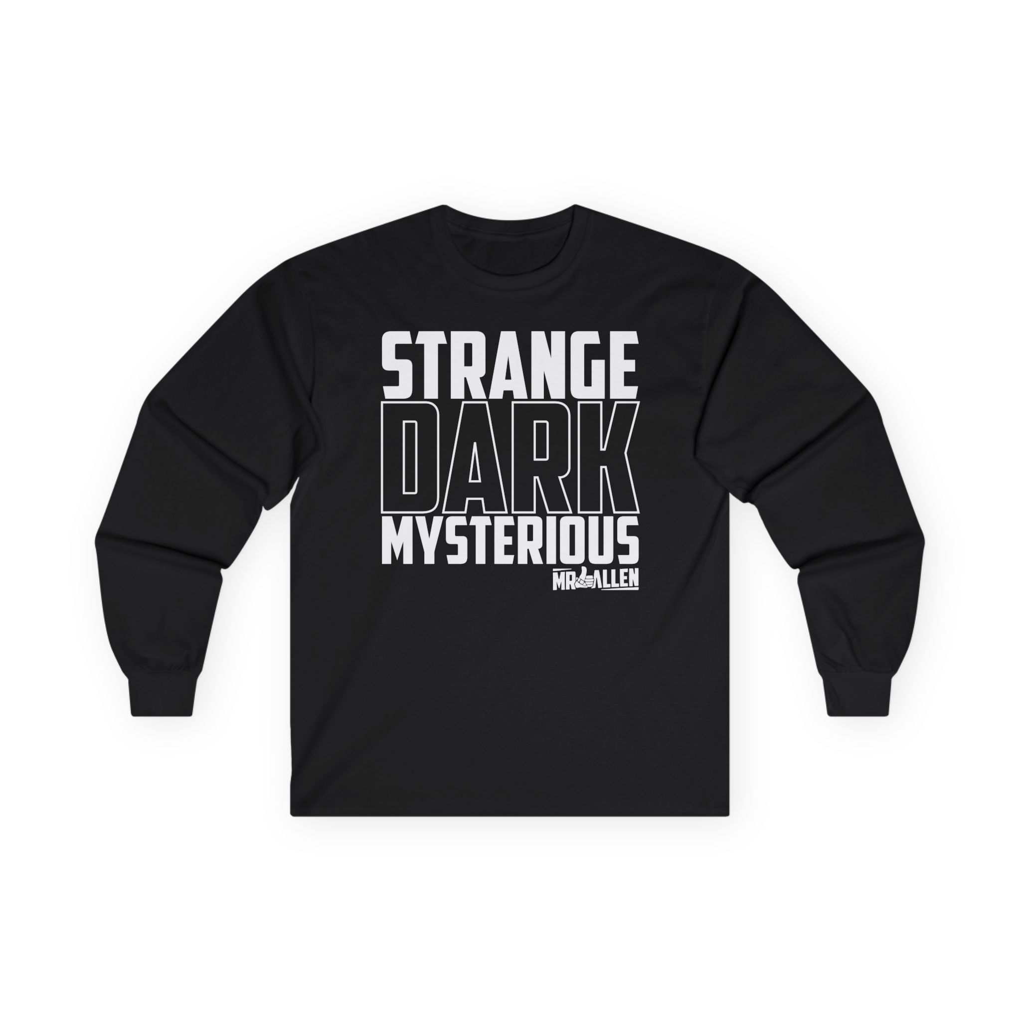 Mrballen Strange Dark Mysterious Unisex Ultra Cotton Long Sleeve Tee