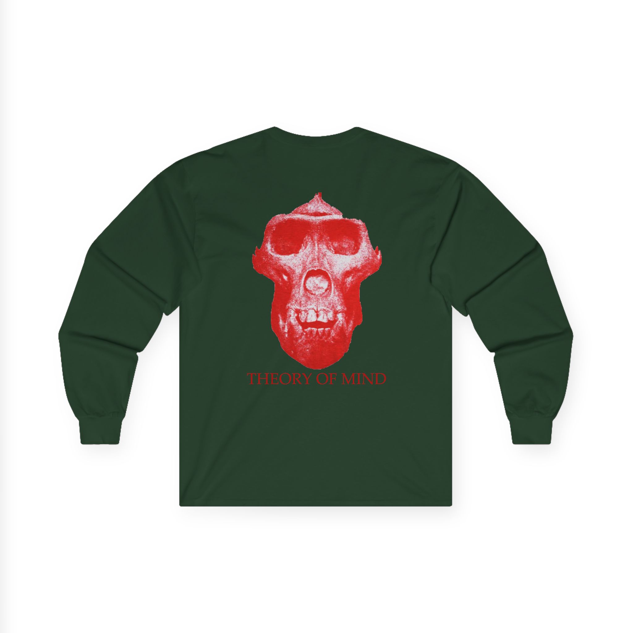 Kublai Khan - Monkey Skull Unisex Ultra Cotton Long Sleeve Tee