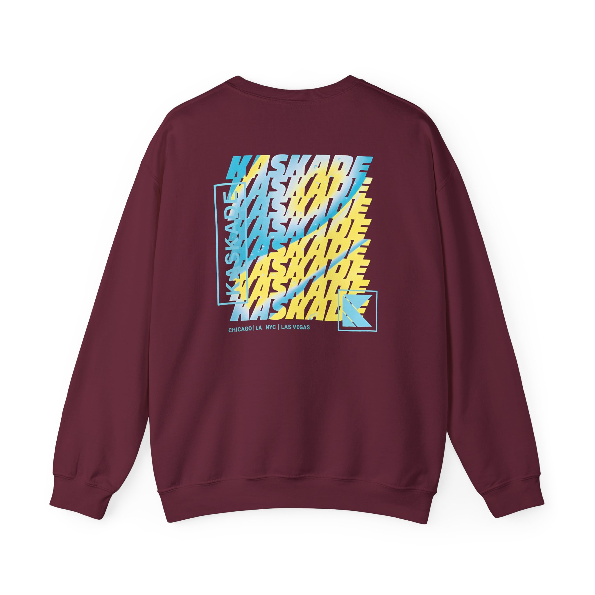 Kaskade Sky Blue Cities Unisex Heavy Blendâ„¢ Crewneck Sweatshirt