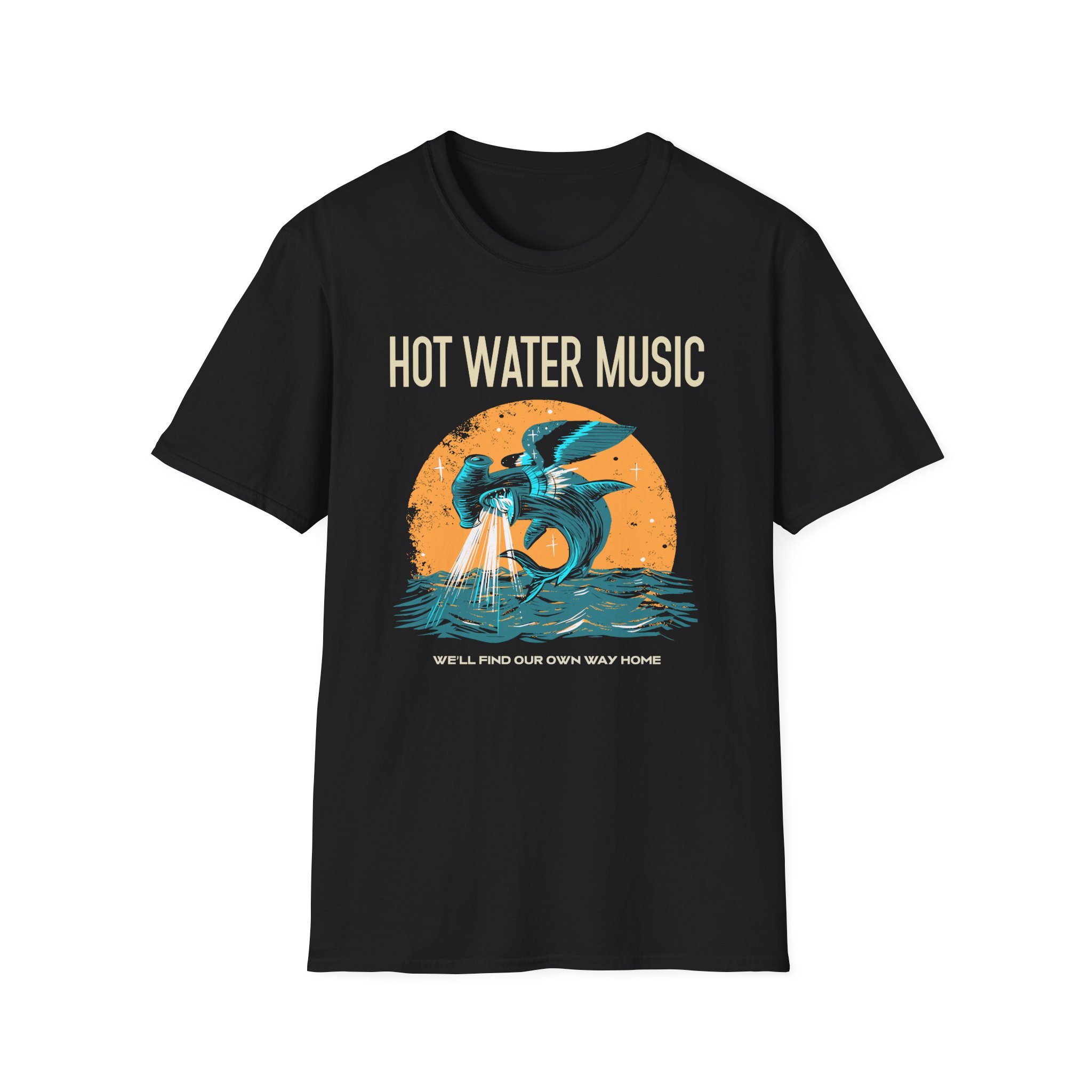 Hot Water Music Unisex Softstyle T-Shirt