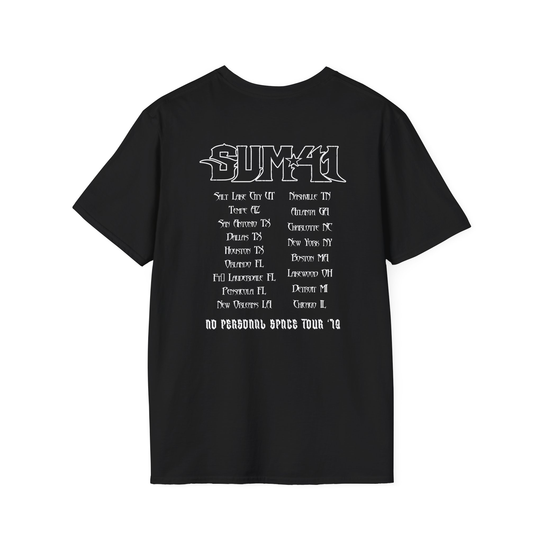 Sum 41 Reap41 Itin Unisex Softstyle T-Shirt