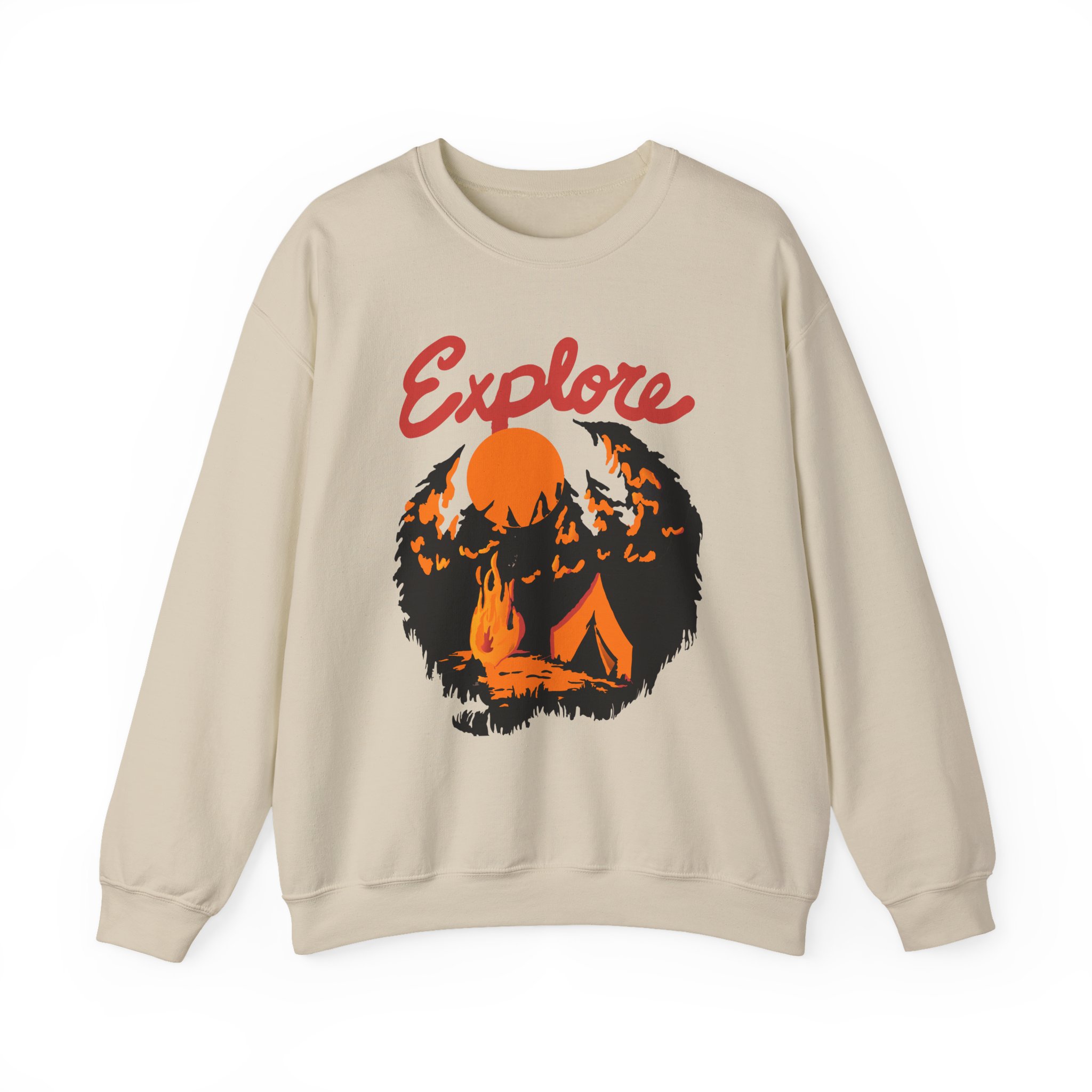 Camp Wendigoon Staff Unisex Heavy Blend Crewneck Sweatshirt