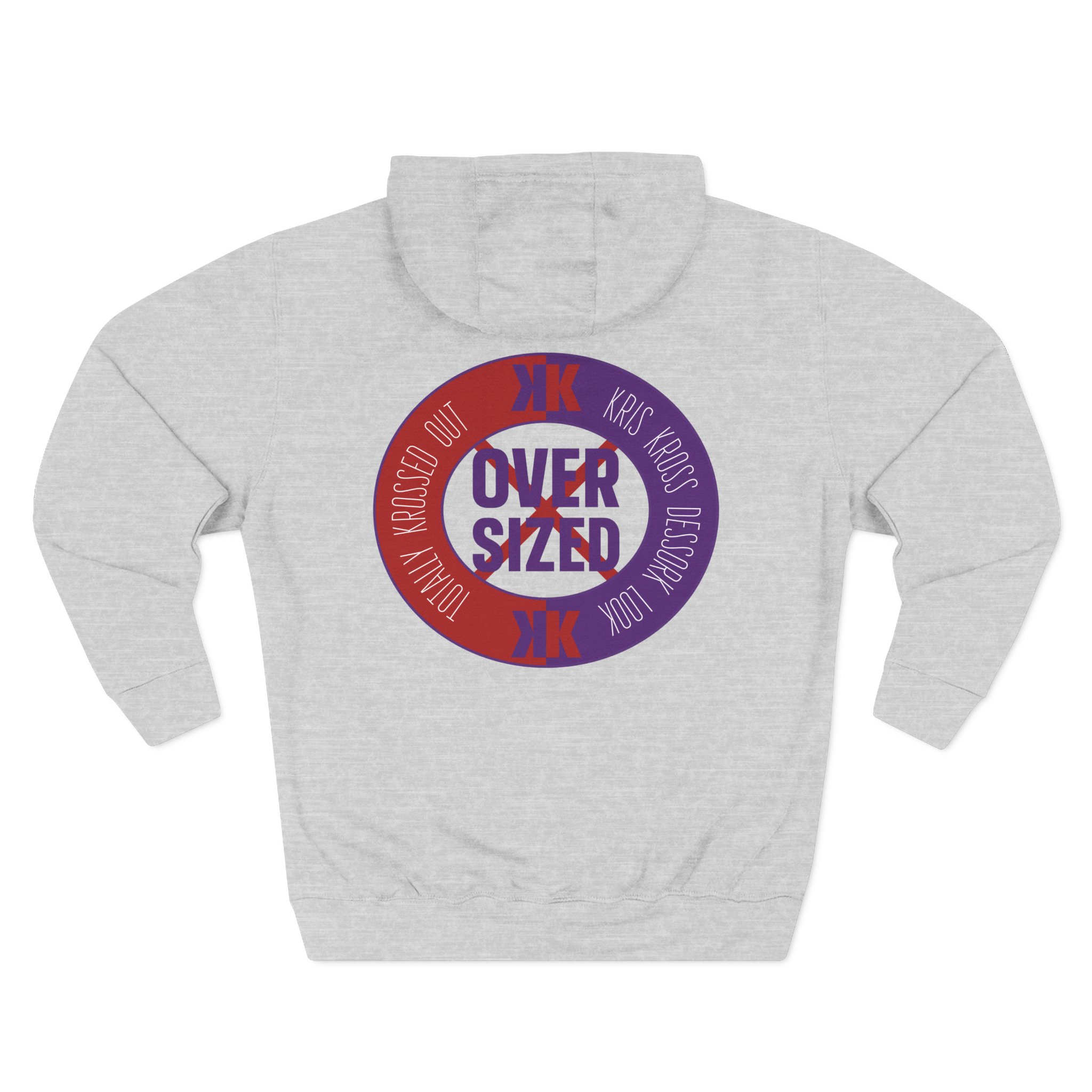 Vintage Kris Kross Totally Krossed Out Three-Panel Fleece Hoodie