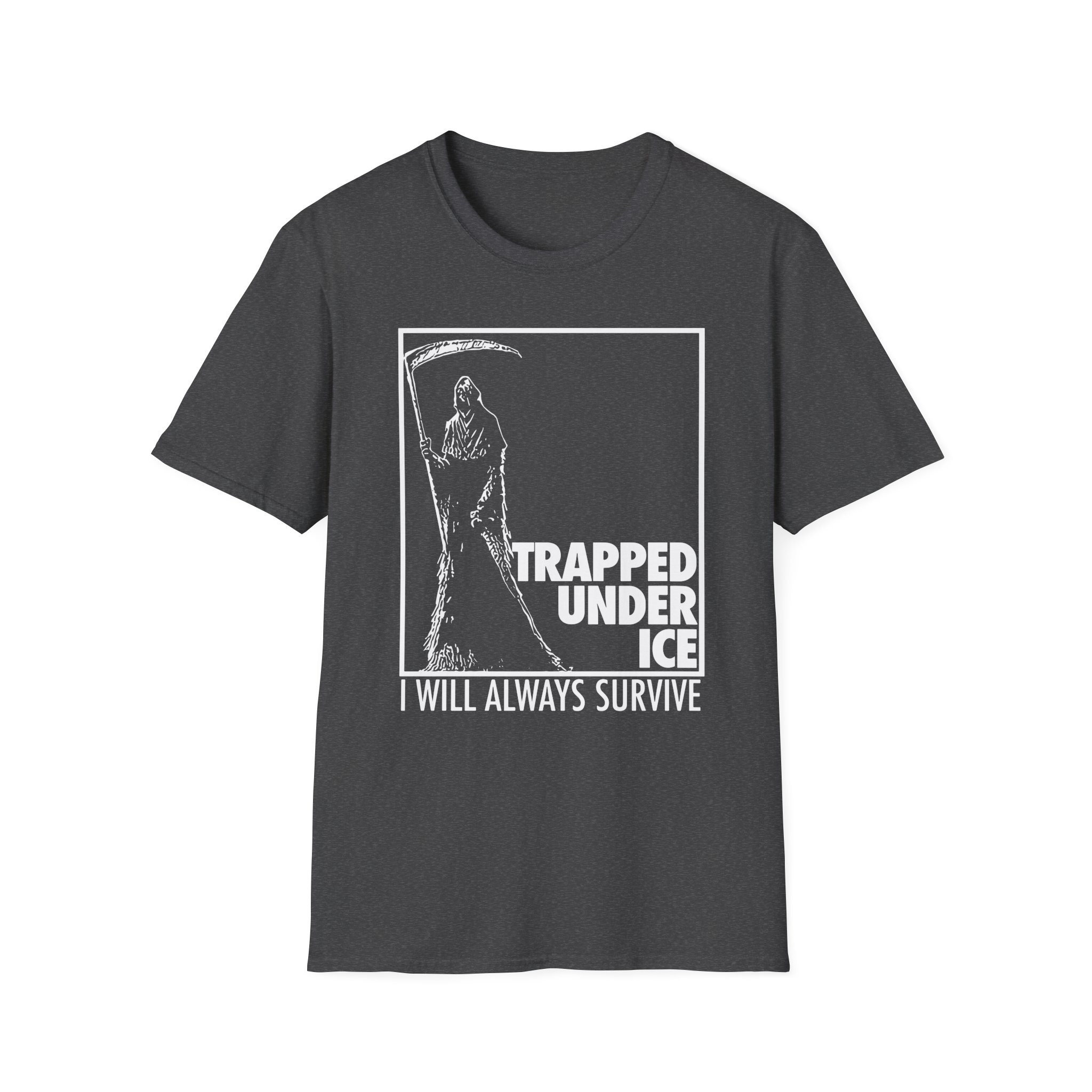 Trapped Under Ice Reaper Unisex Softstyle T-Shirt