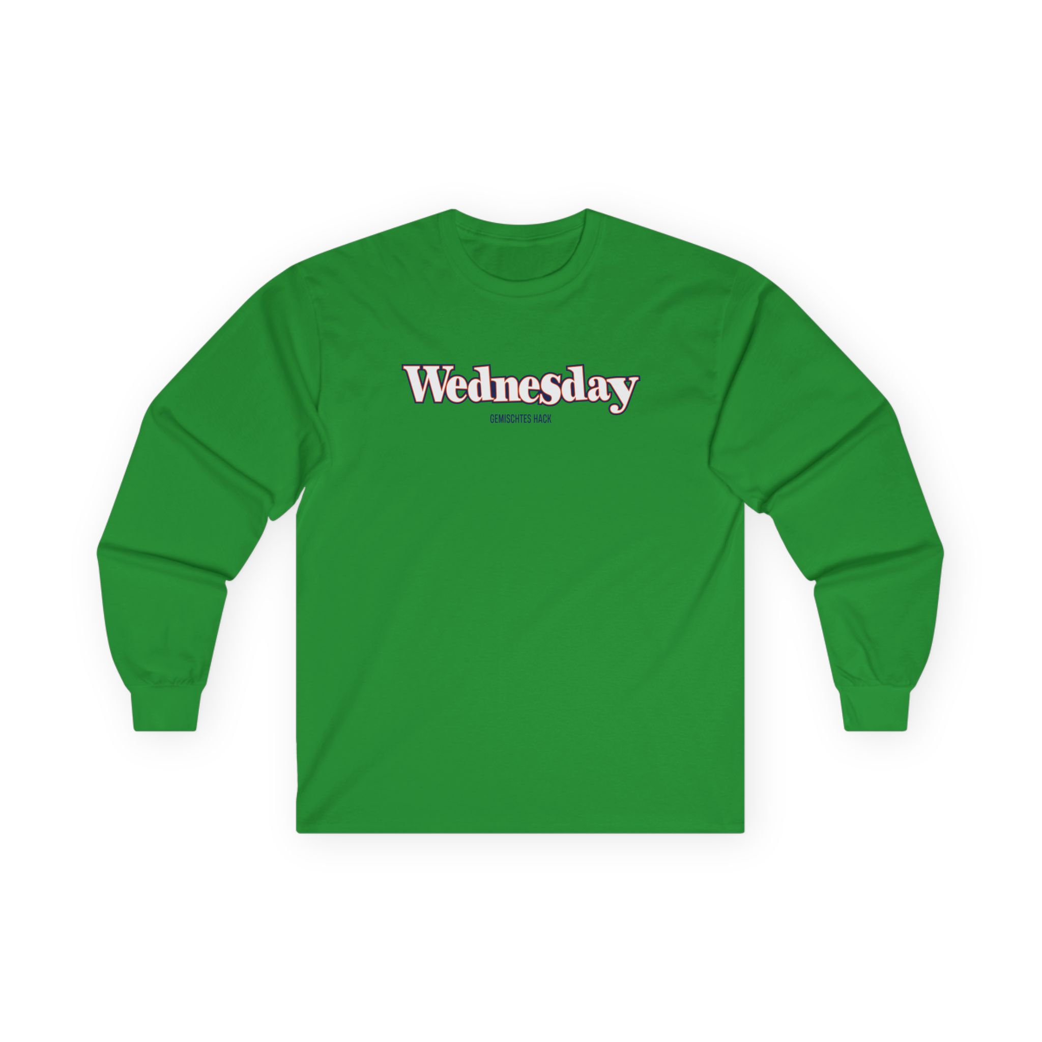 Gemischtes Hack Wednesday Unisex Ultra Cotton Long Sleeve Tee