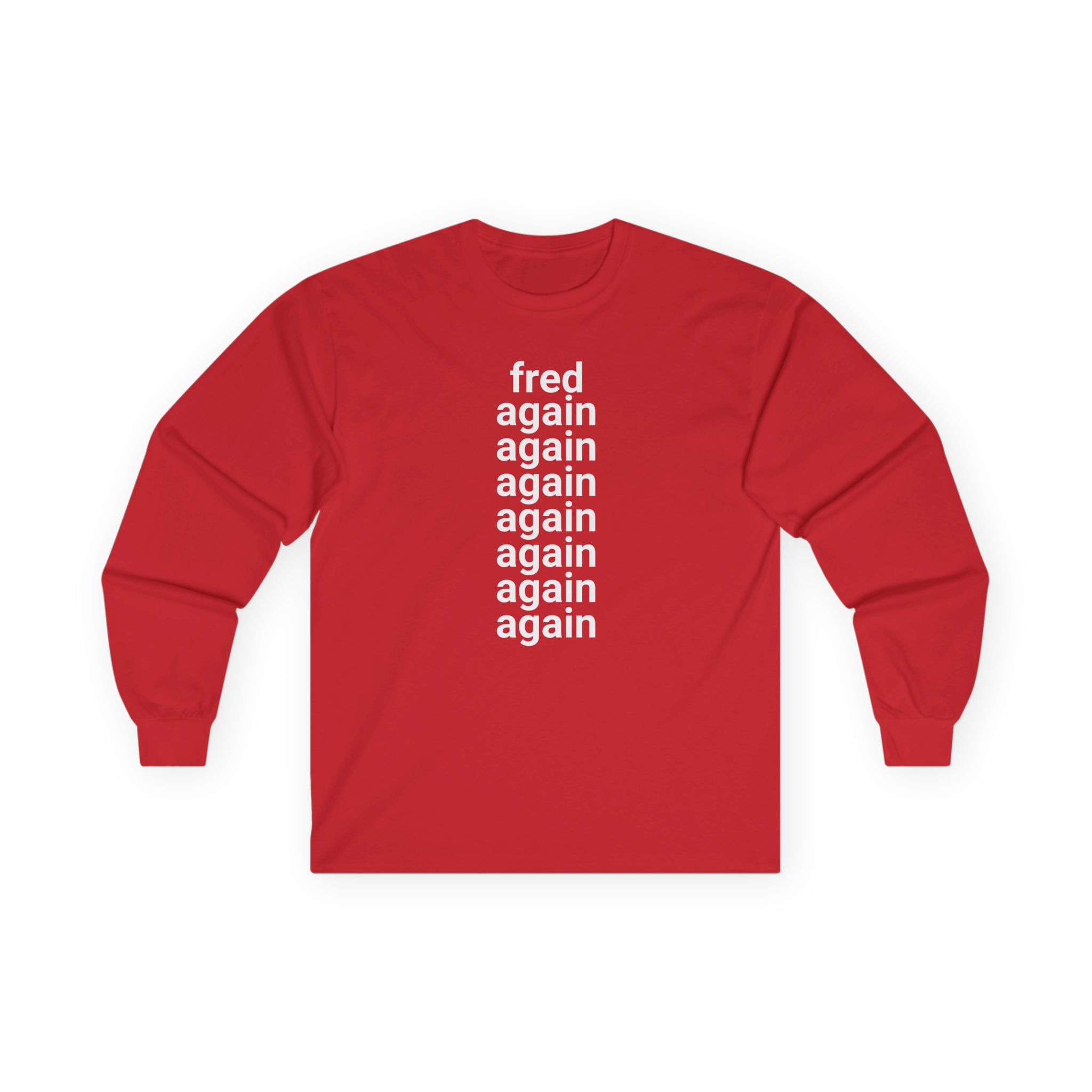 Fred Again Unisex Ultra Cotton Long Sleeve Tee