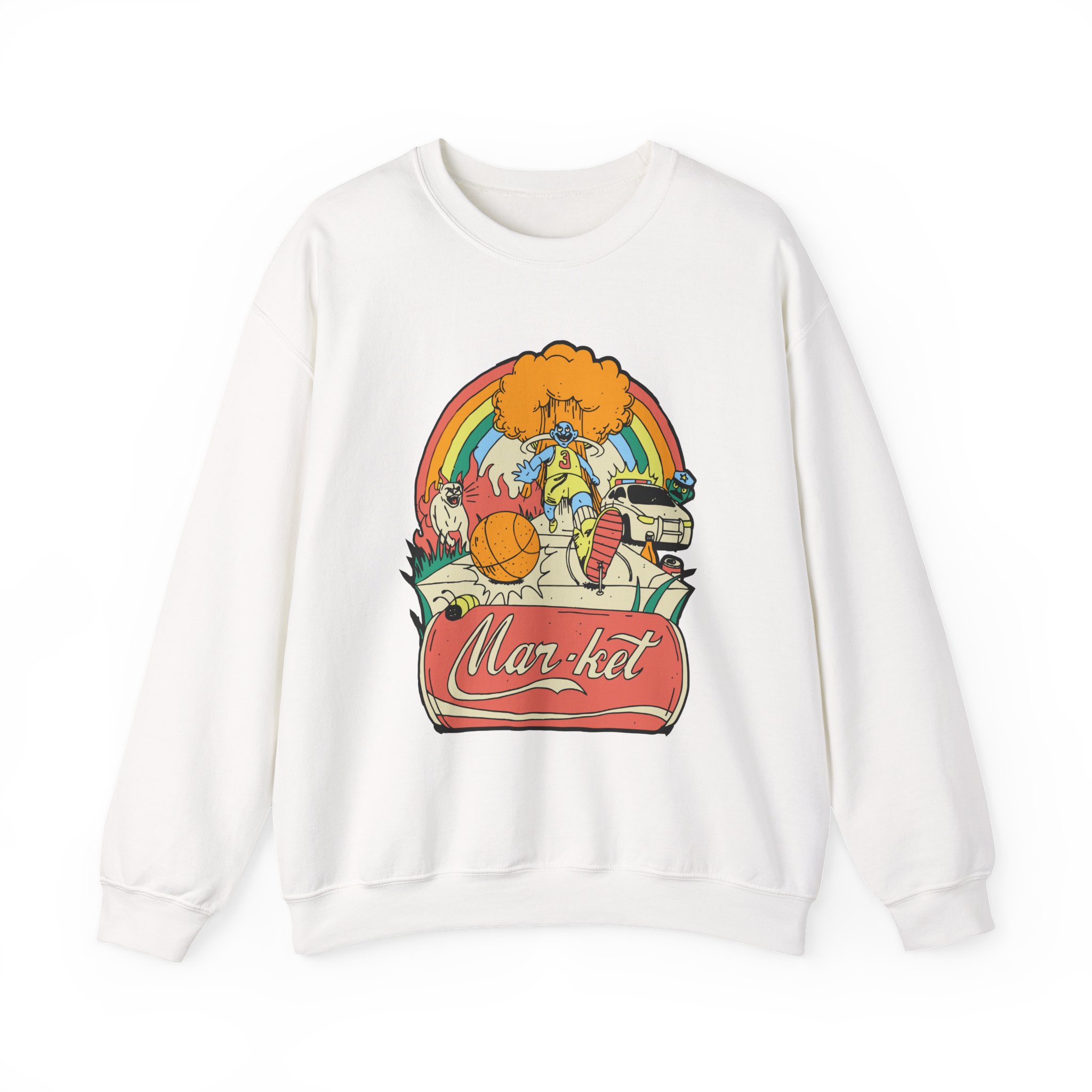 Arcangel Market Good Day Unisex Heavy Blendâ„¢ Crewneck Sweatshirt