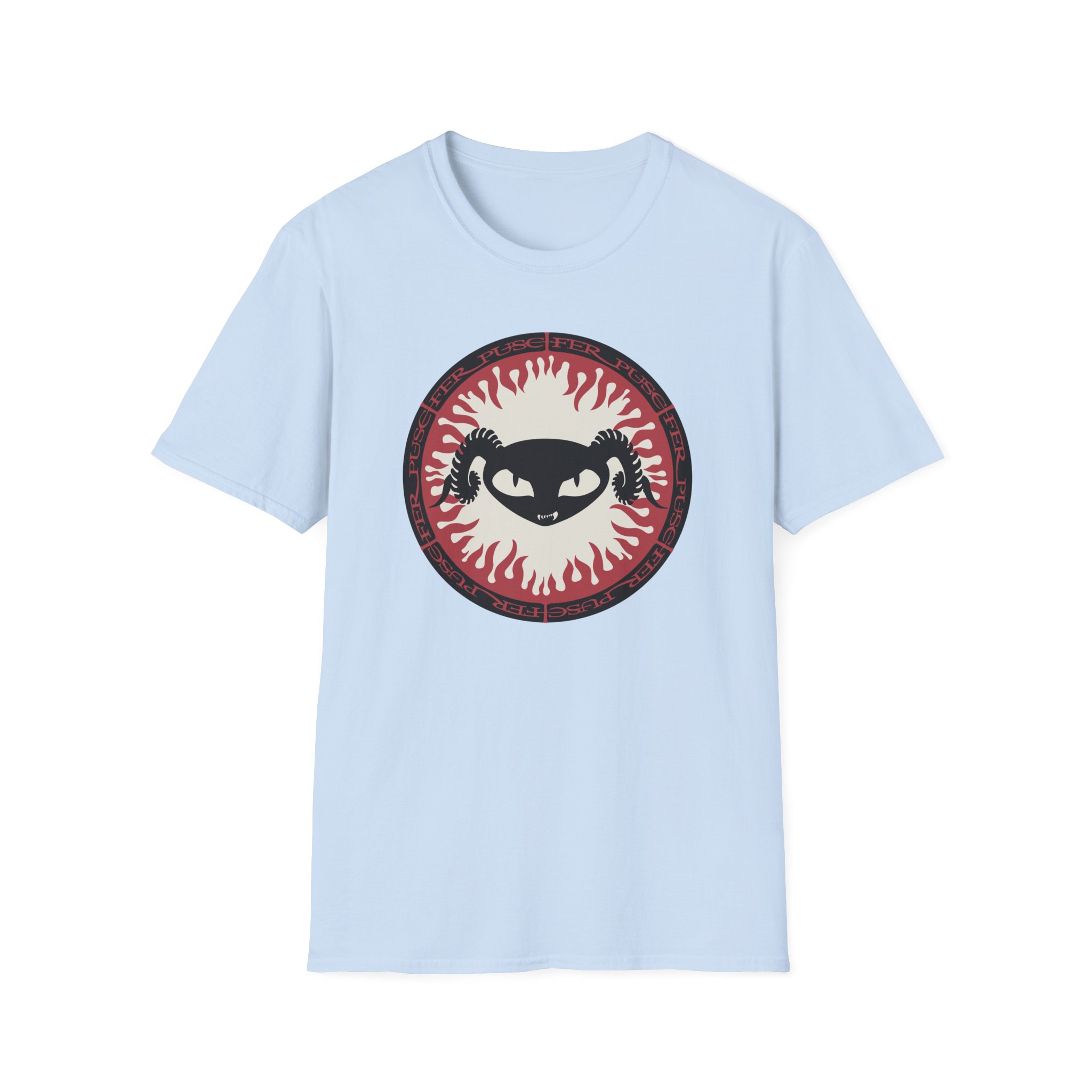 Puscifer Flame Logo Unisex Softstyle T-Shirt