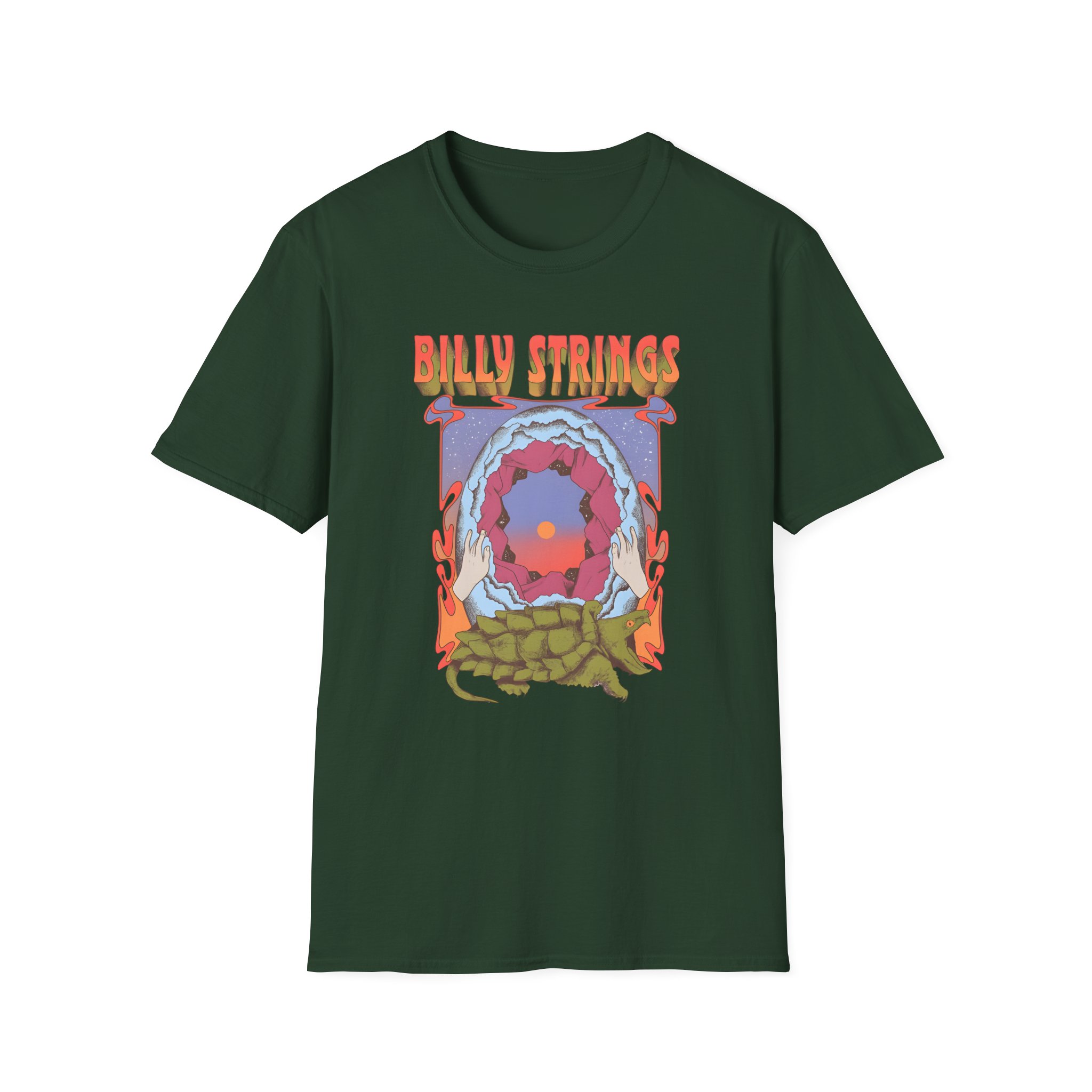 Billy Strings Snapping Turtle Unisex Softstyle T-Shirt