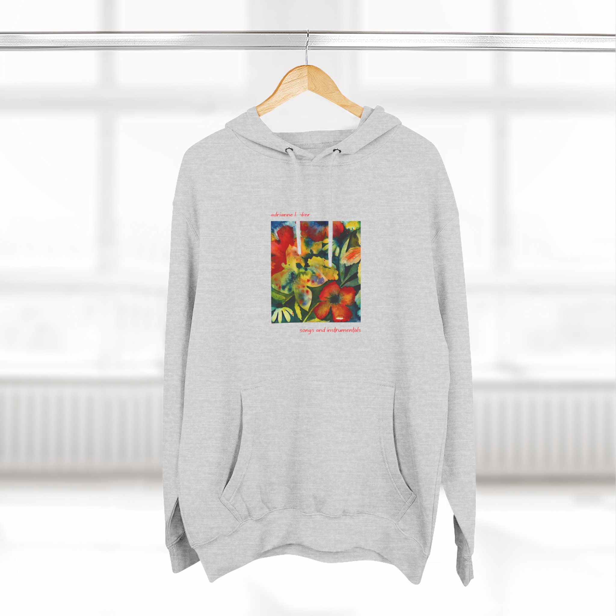 Adrianne Lenker Songs and Instrumentals Three-panel Fleece Hoodie