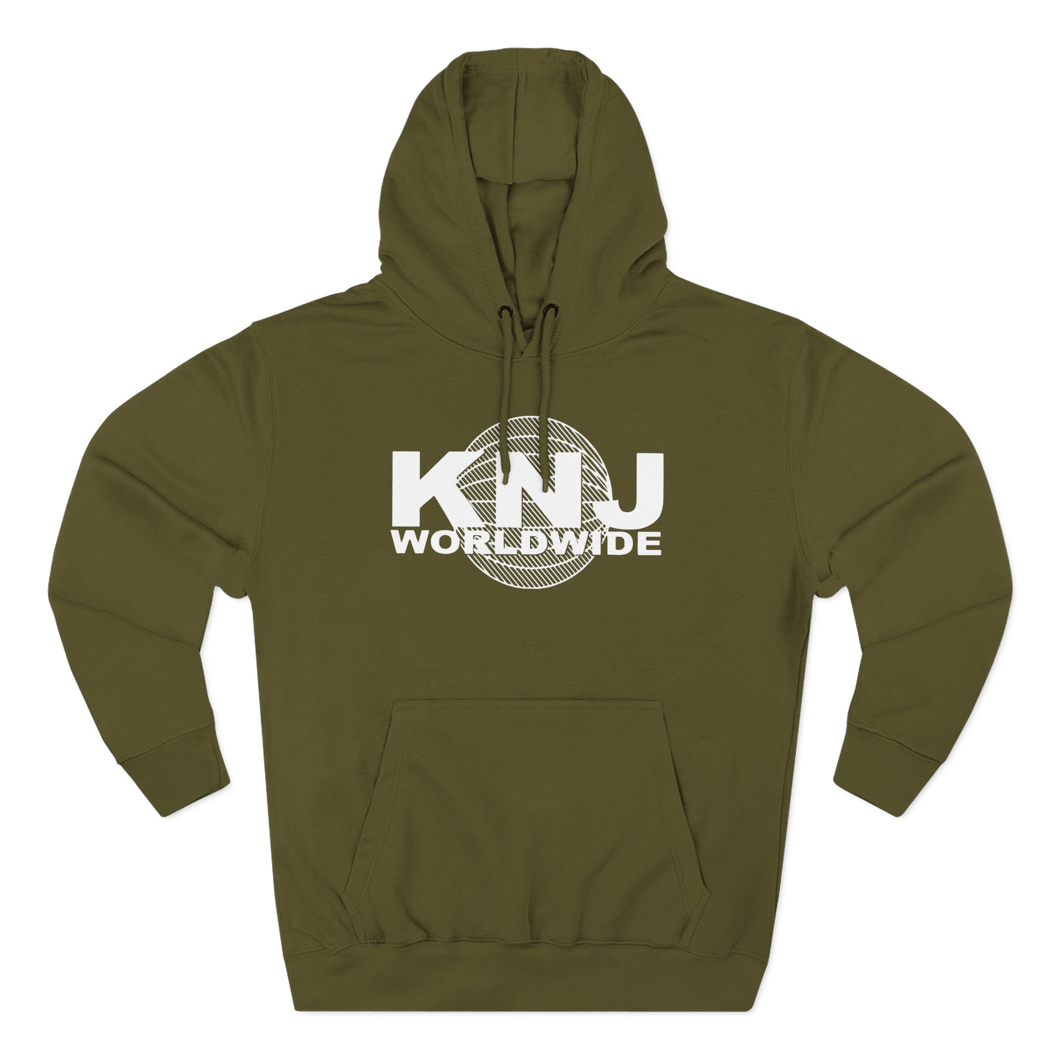 KNJ Three-Panel Fleece Hoodie