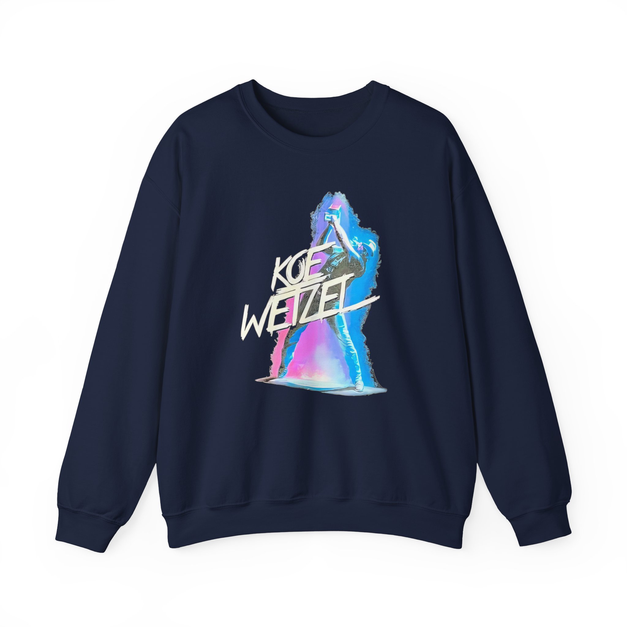 Koe Wetzel Guitar Smash Unisex Heavy Blendâ„¢ Crewneck Sweatshirt