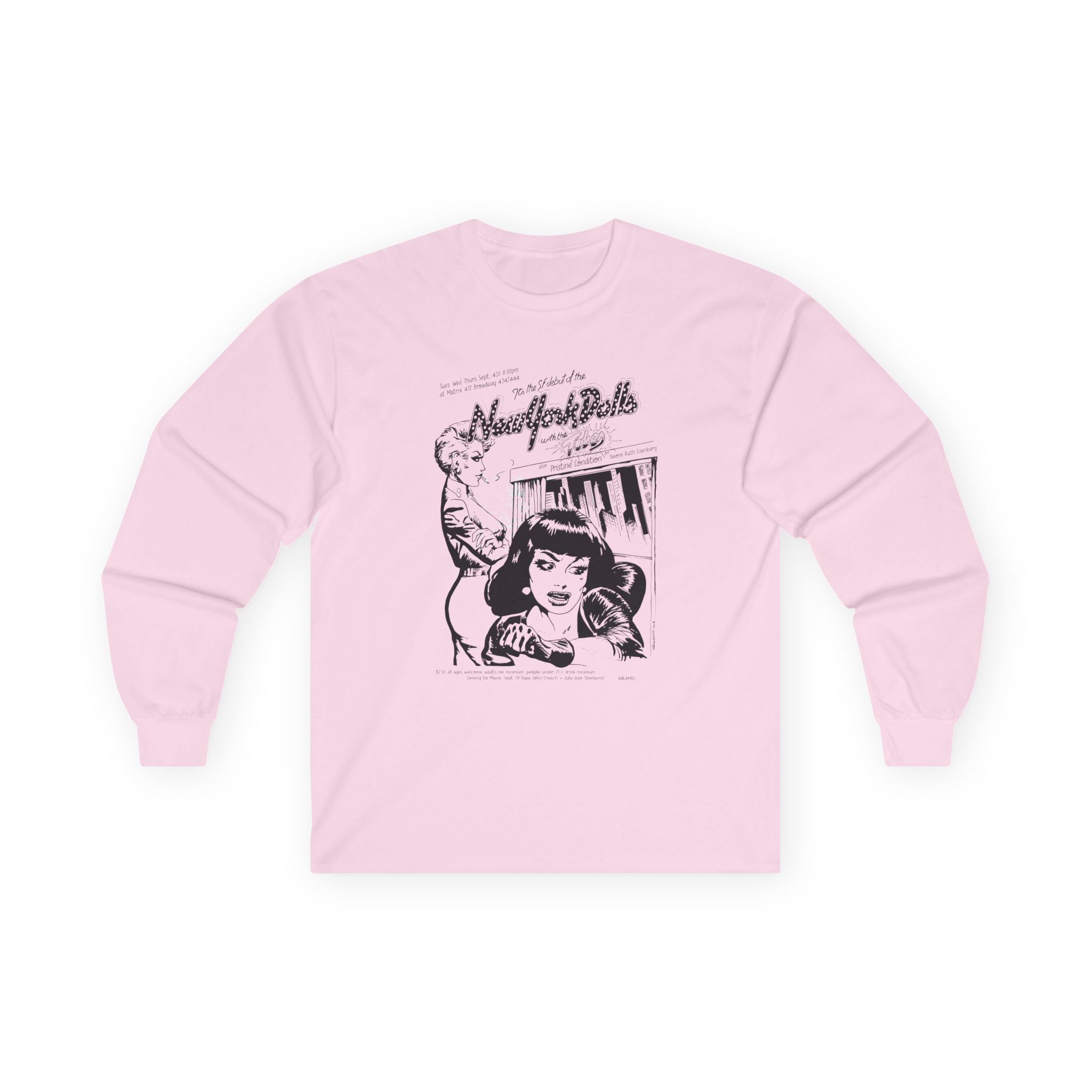 New York Dolls Unisex Ultra Cotton Long Sleeve Tee
