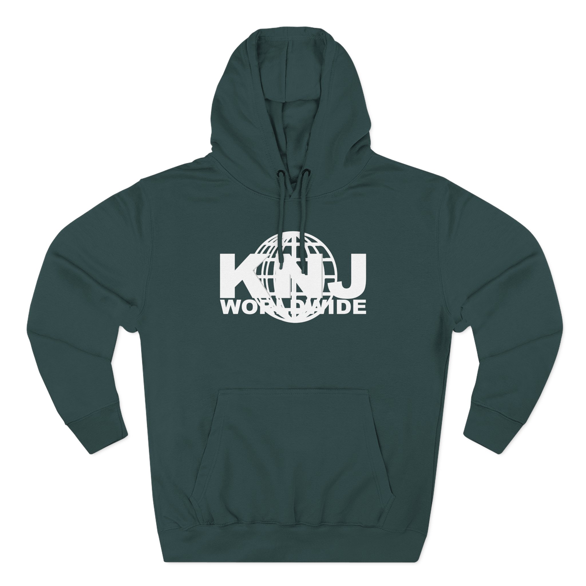 KNJ Worldwide Three-Panel Fleece Hoodie