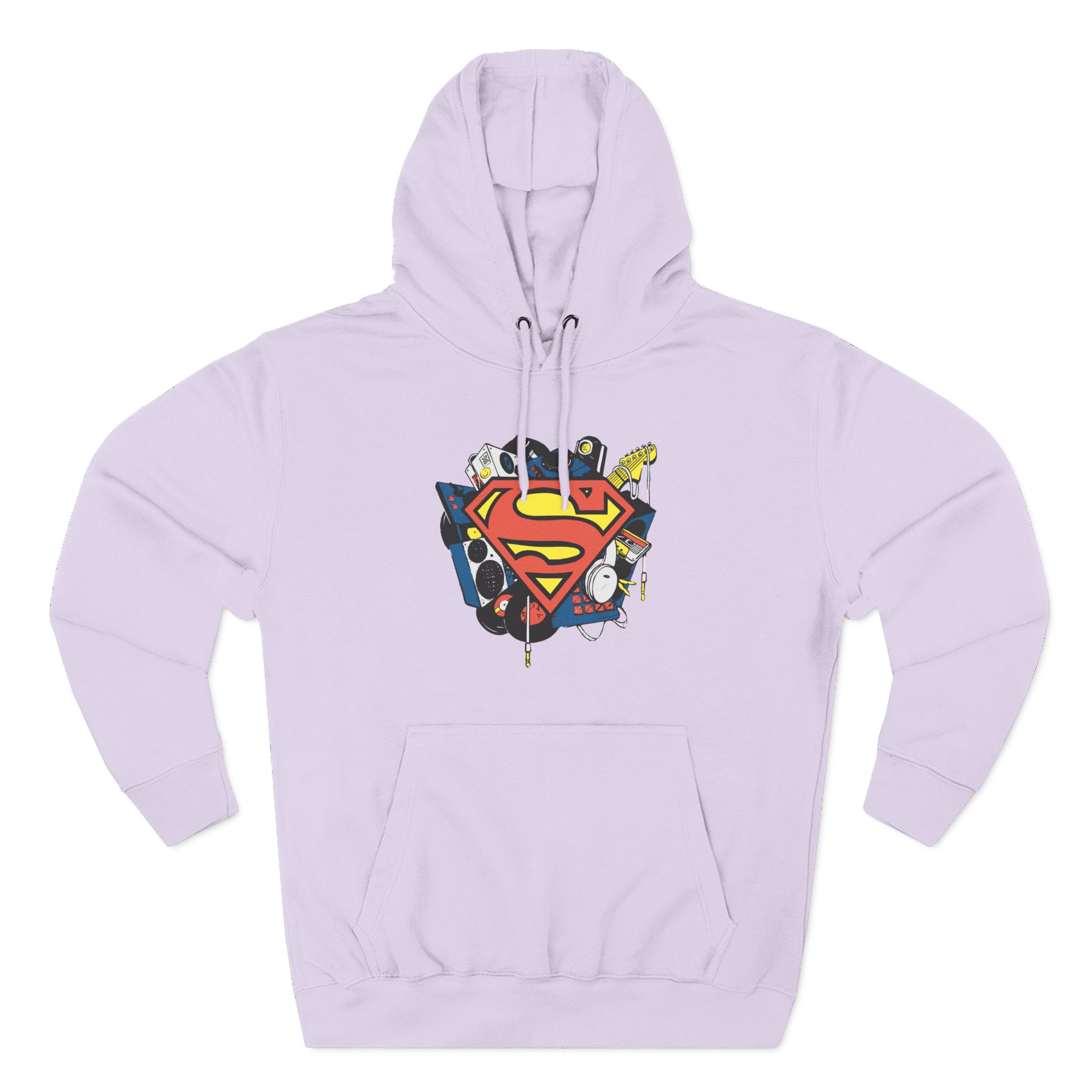 Kaskade X Superman Musician Three-Panel Fleece Hoodie