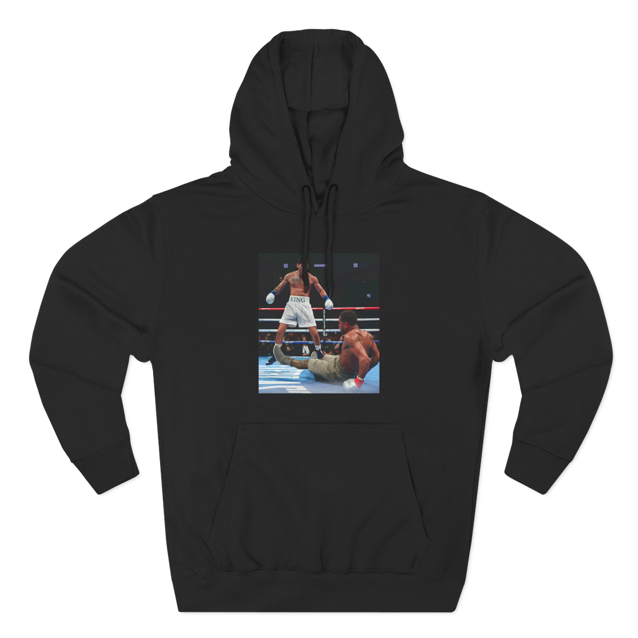 Ryan Garcia Knocks Down Devin Haney Three-Panel Fleece Hoodie