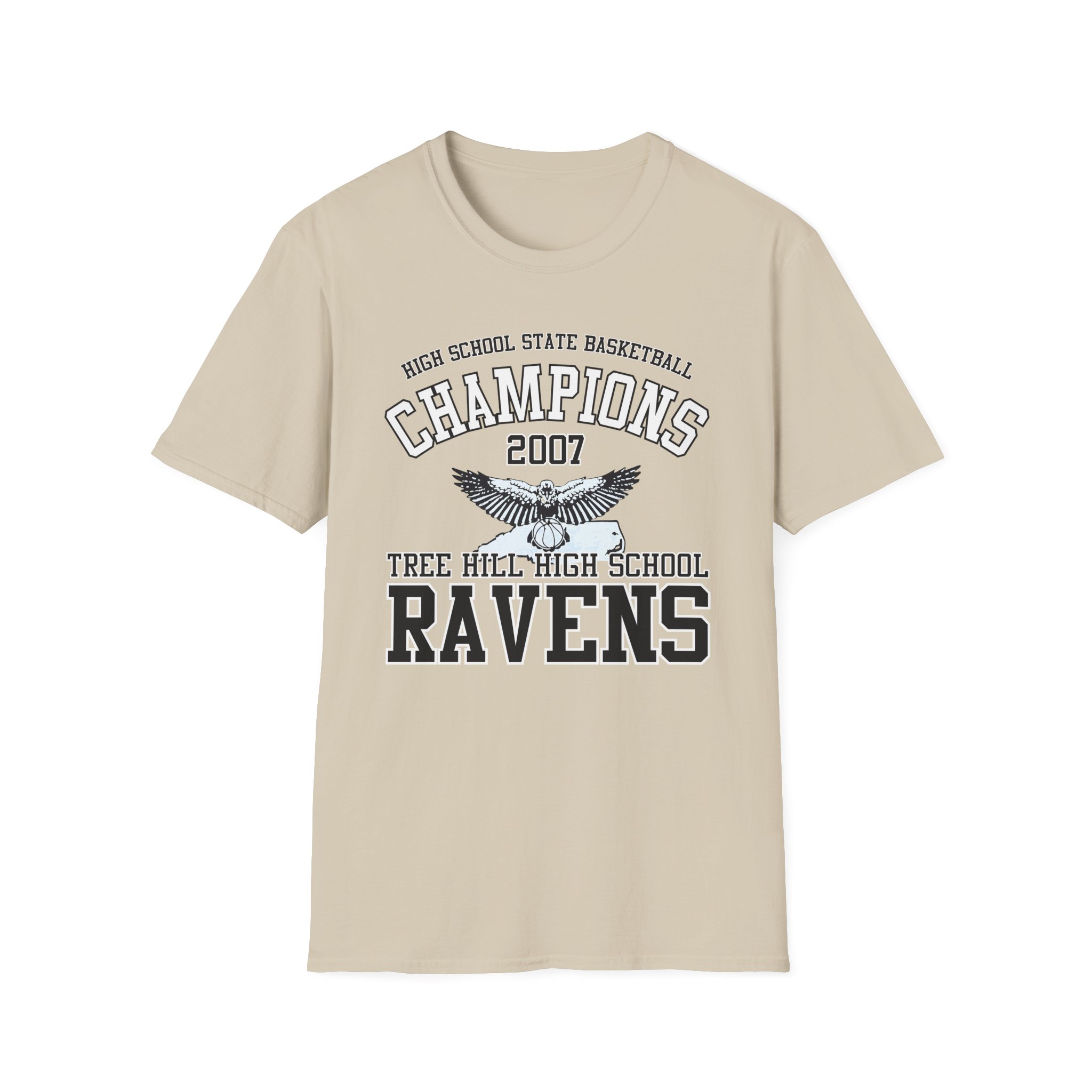 Tree Hill Ravens High School Champions One Tree Hill Unisex Softstyle T-Shirt