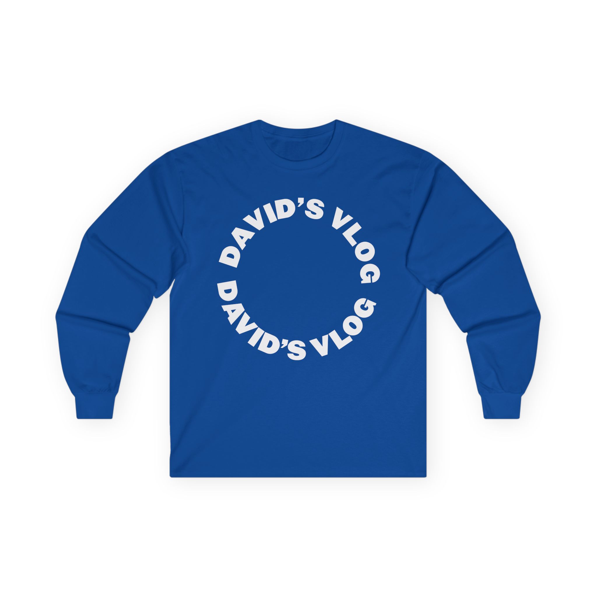 David Dobrik David's Vlog Unisex Ultra Cotton Long Sleeve Tee