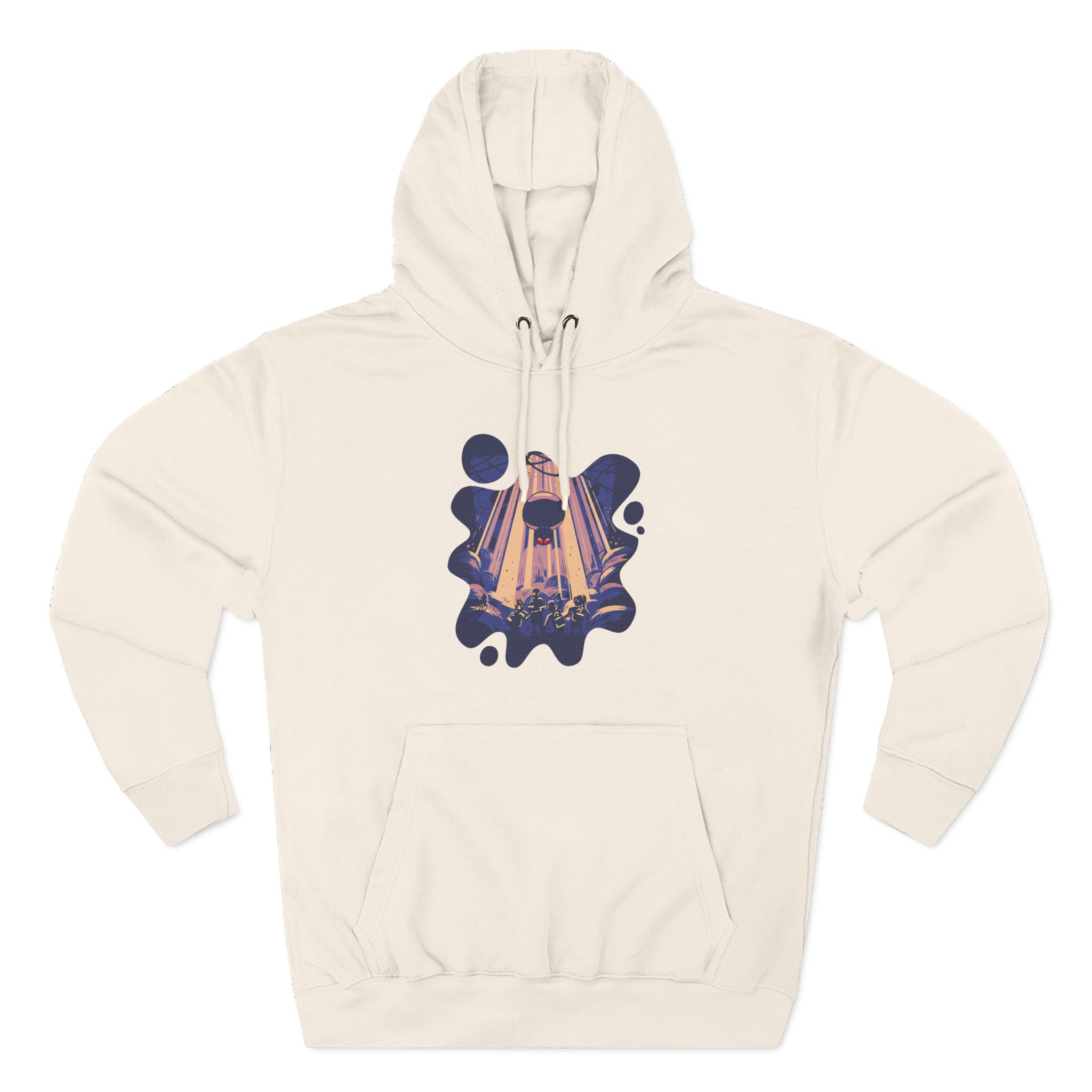 Grounded Danger Dumpling Three-Panel Fleece Hoodie