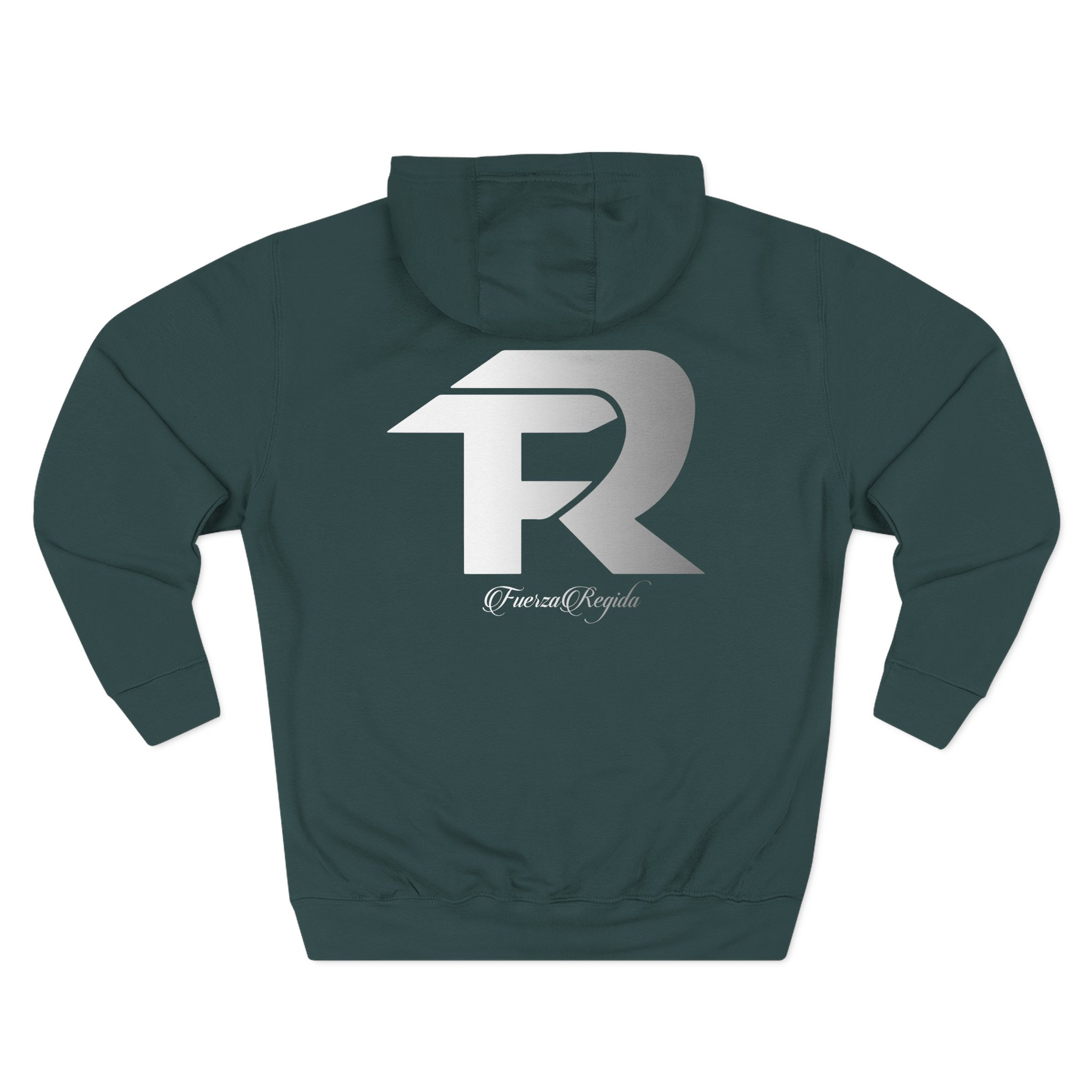 Fuerza Regida Fr Logo Three-Panel Fleece Hoodie