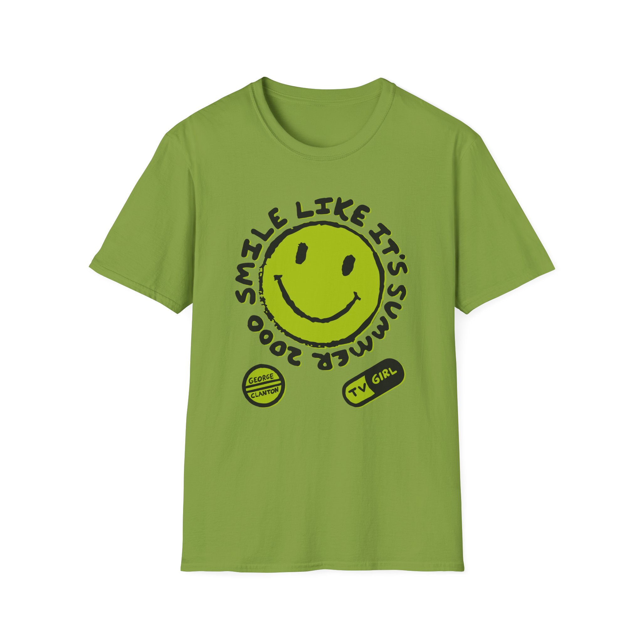 Tv Girl Smile Like It's Summer 2000 Unisex Softstyle T-Shirt