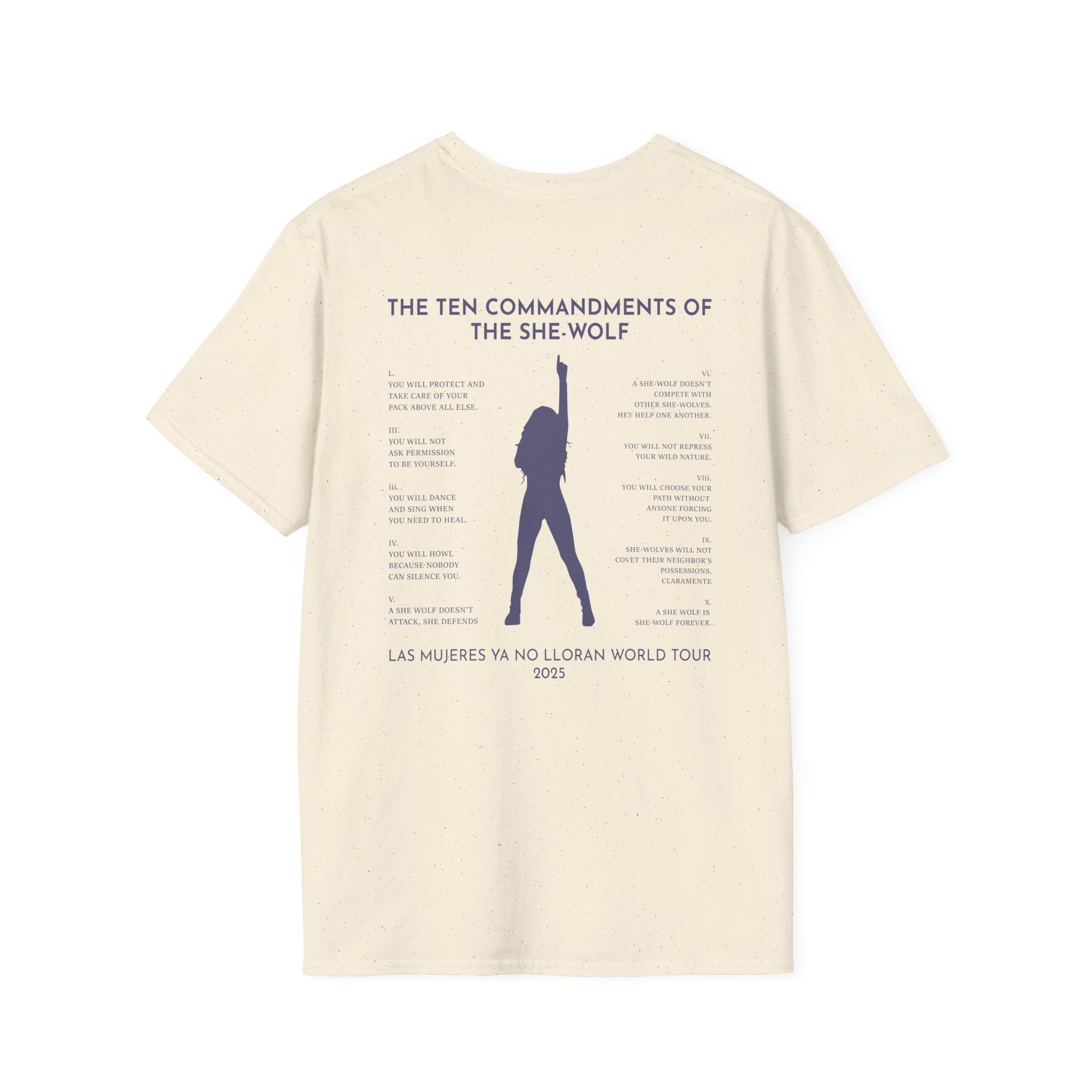 Shakira Commandments Unisex Softstyle T-Shirt