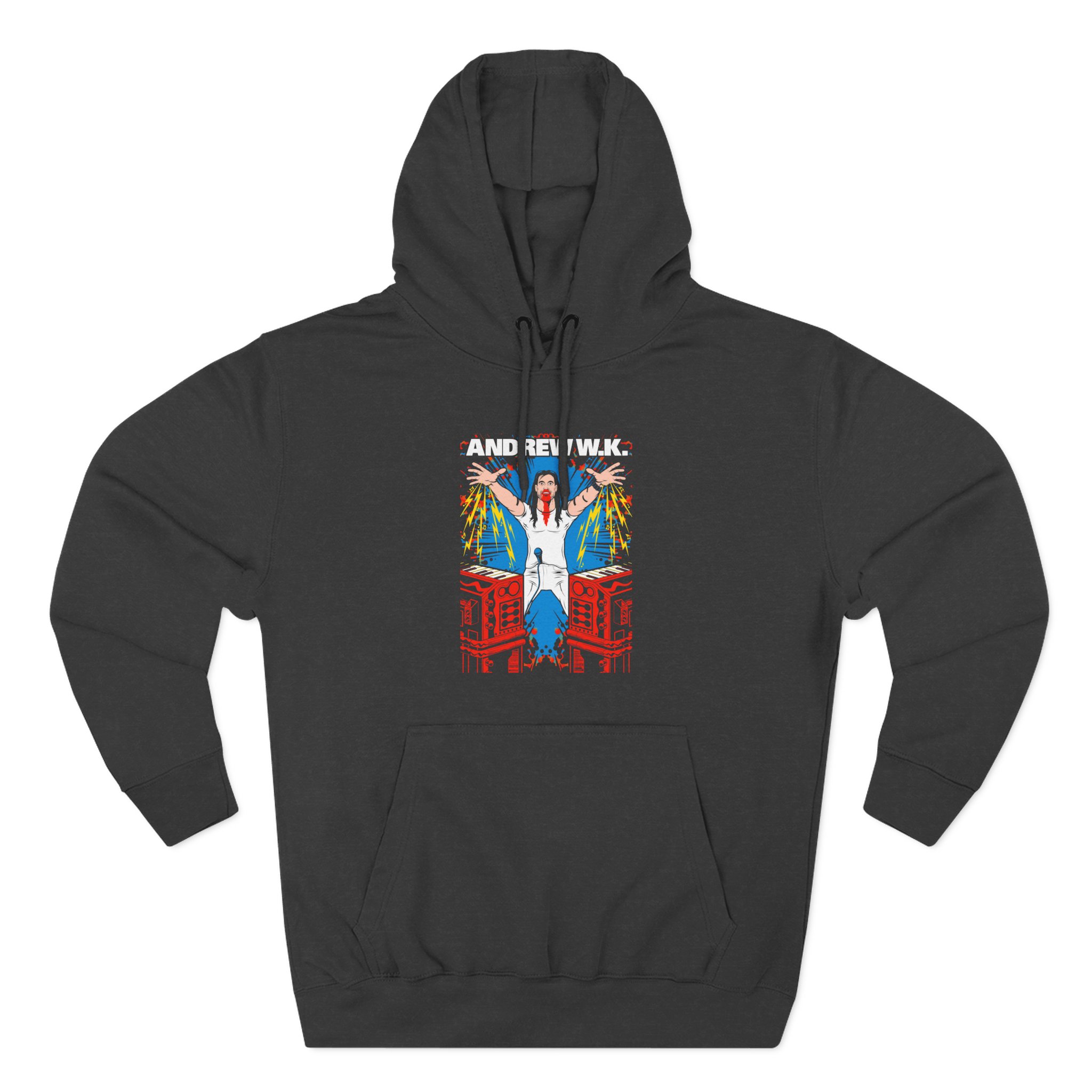 Andrew Wk Sorcery Three-Panel Fleece Hoodie