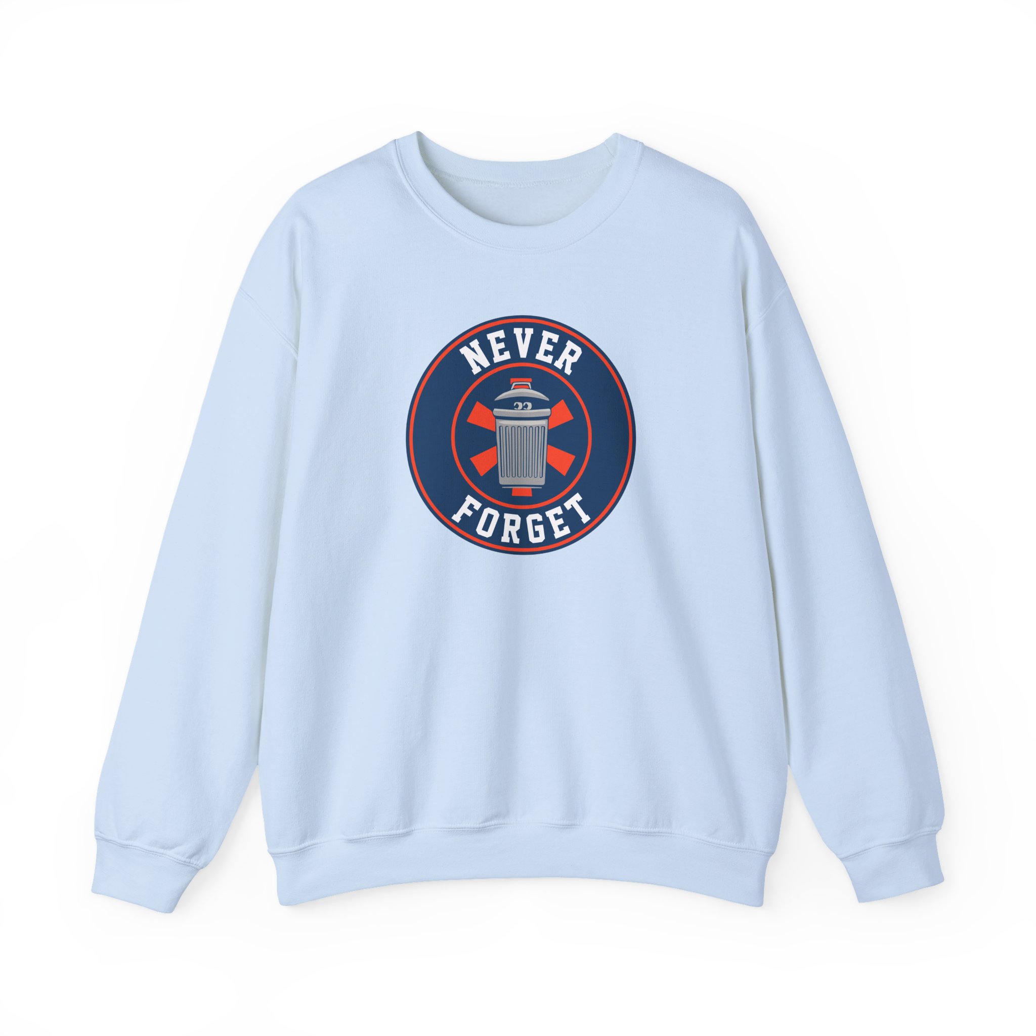 Trevor Bauer Never Forget Unisex Heavy Blendâ„¢ Crewneck Sweatshirt