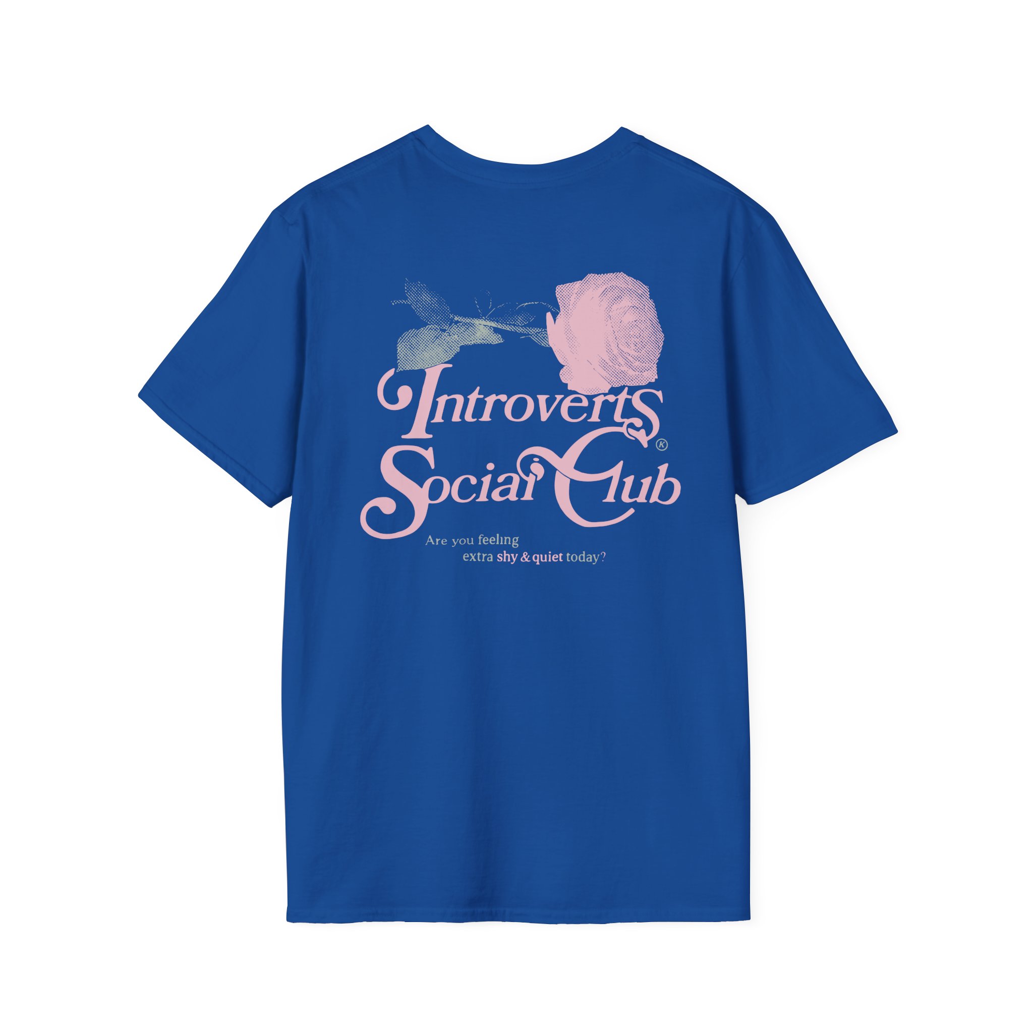 Kallmekris Introverts Social Club Unisex Softstyle T-Shirt