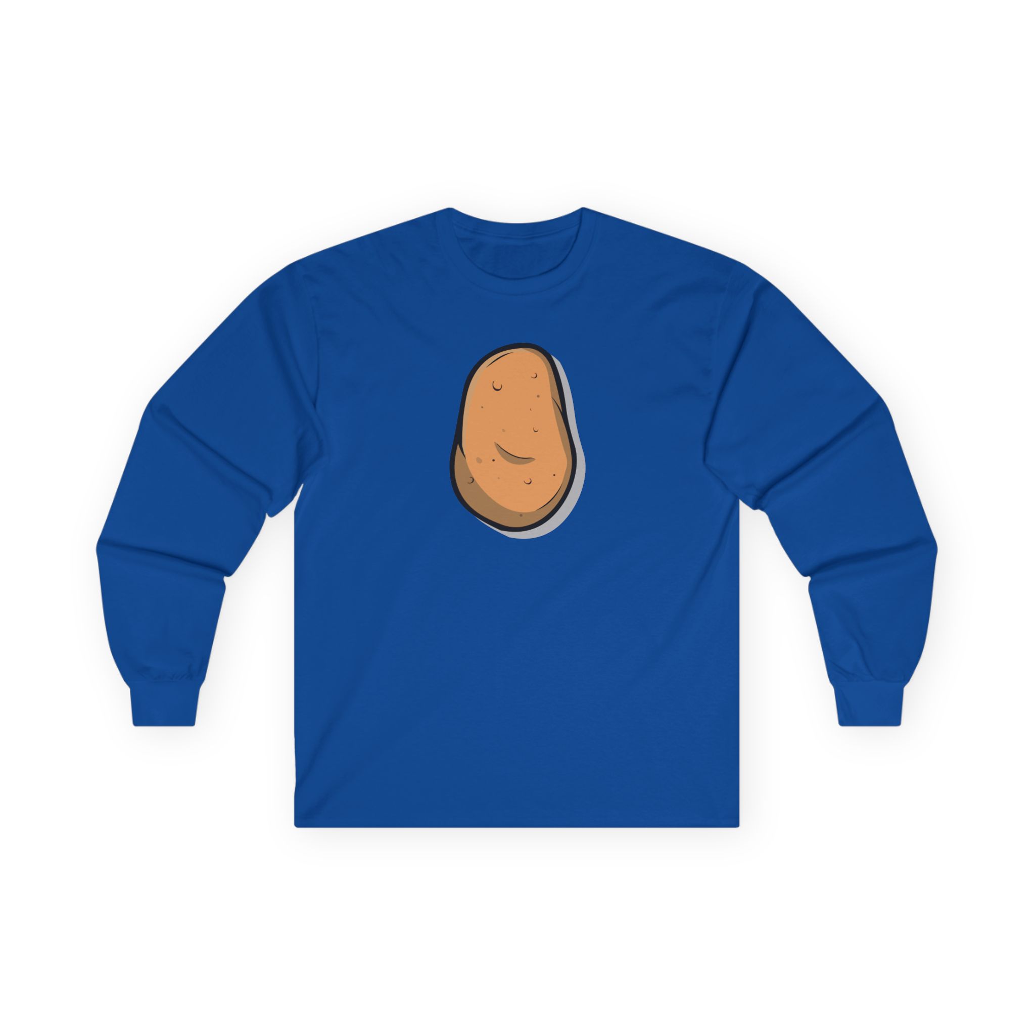 Slogoman Potato Unisex Ultra Cotton Long Sleeve Tee