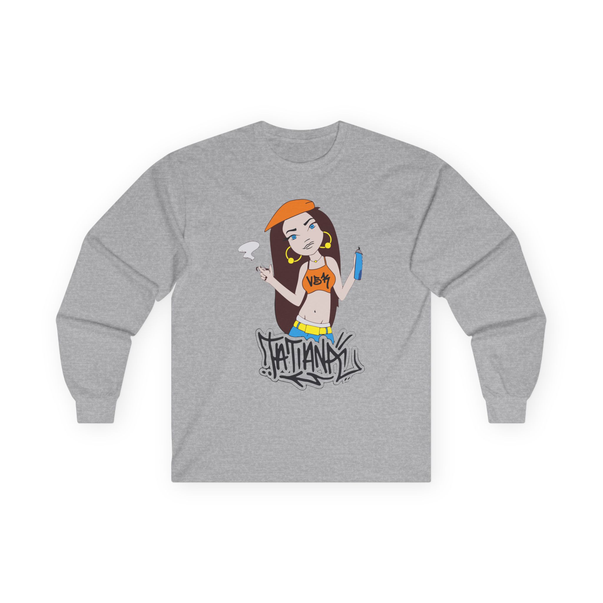 Kiz Tatiana Unisex Ultra Cotton Long Sleeve Tee