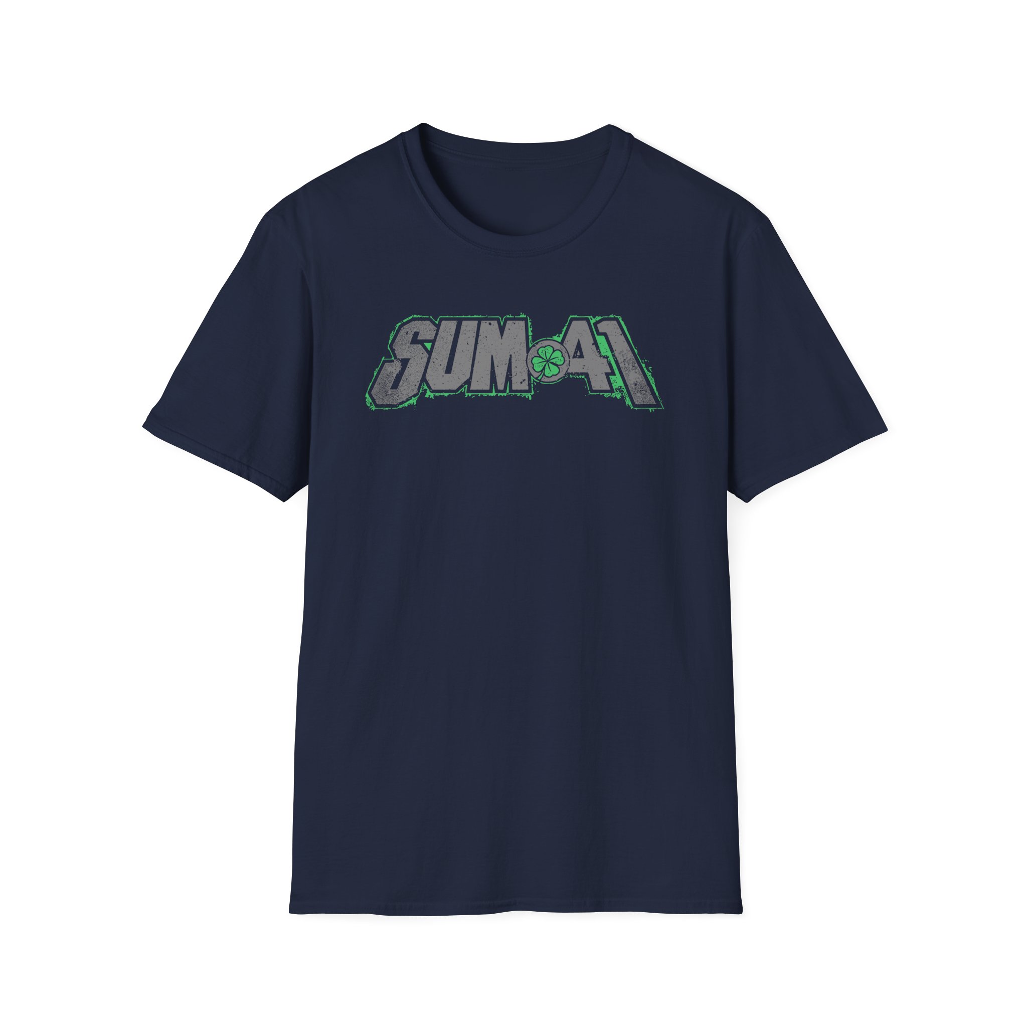 Sum 41 Shamrock Unisex Softstyle T-Shirt