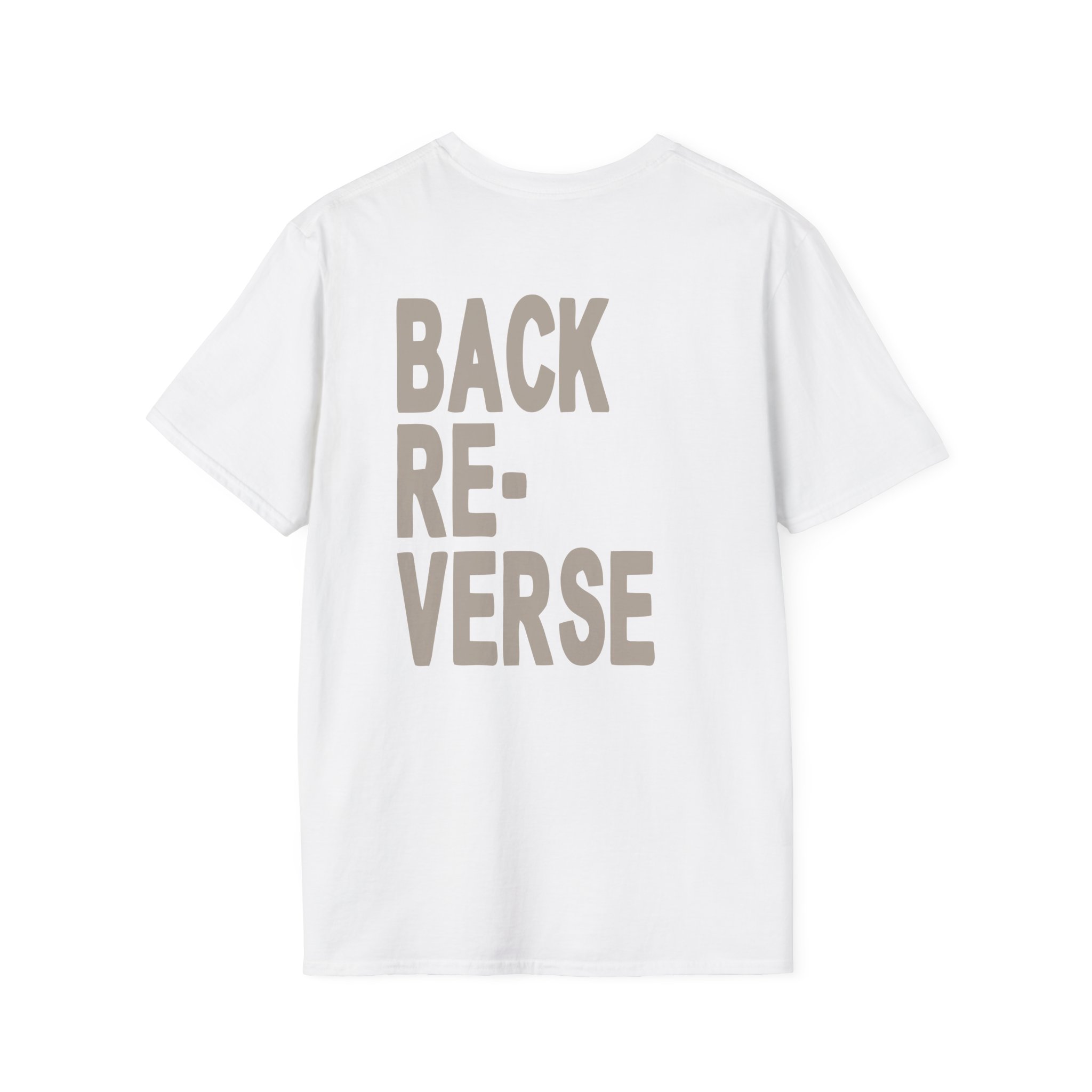 Armchair Expert Reverse Back Unisex Softstyle T-Shirt
