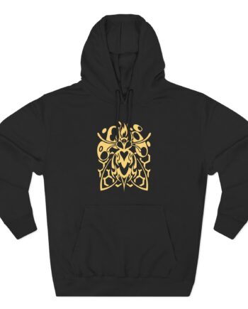 Vivziepop Gluttony Sigil Three-Panel Fleece Hoodie