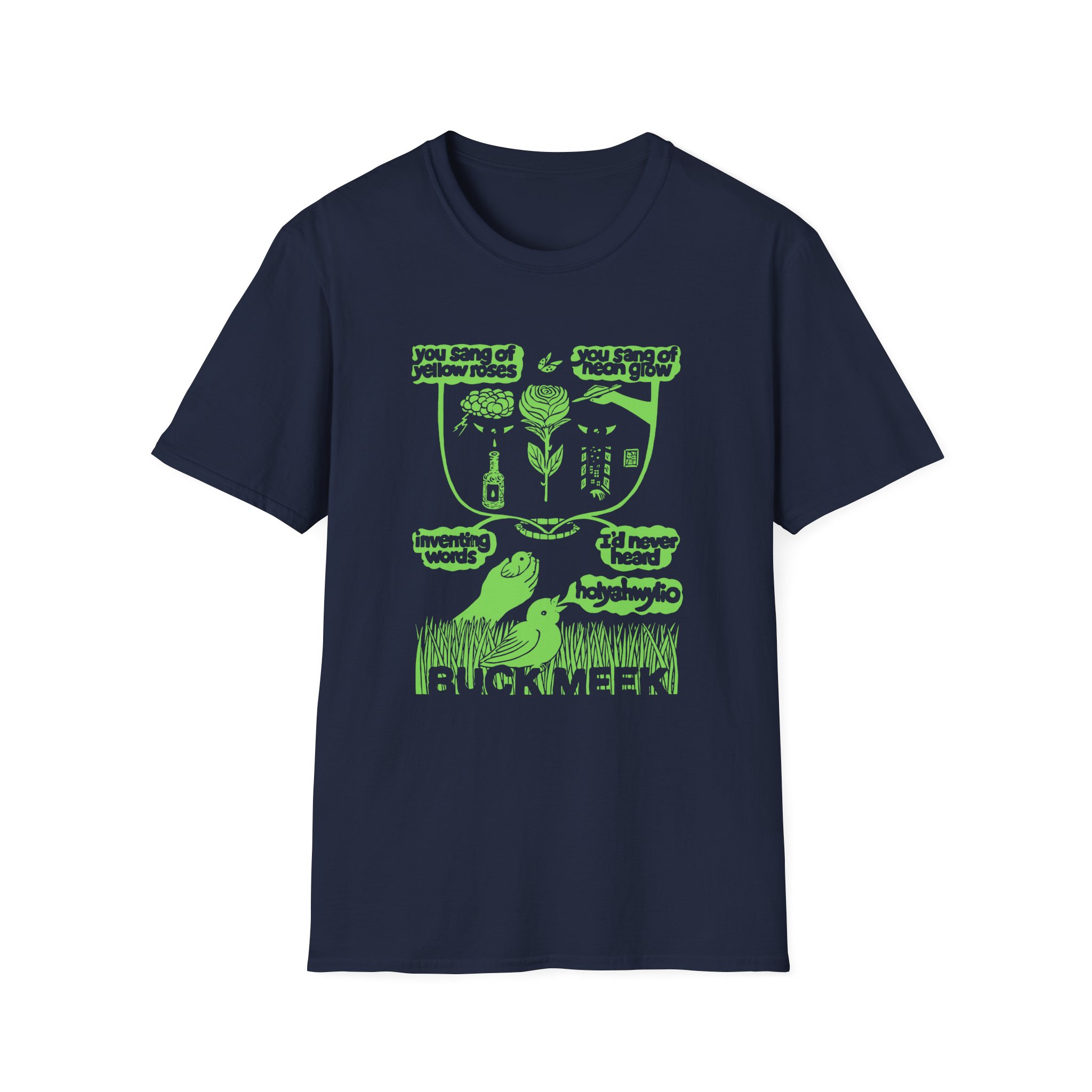 Adrianne Lenker Buck Meek Secret Side Unisex Softstyle T-shirt