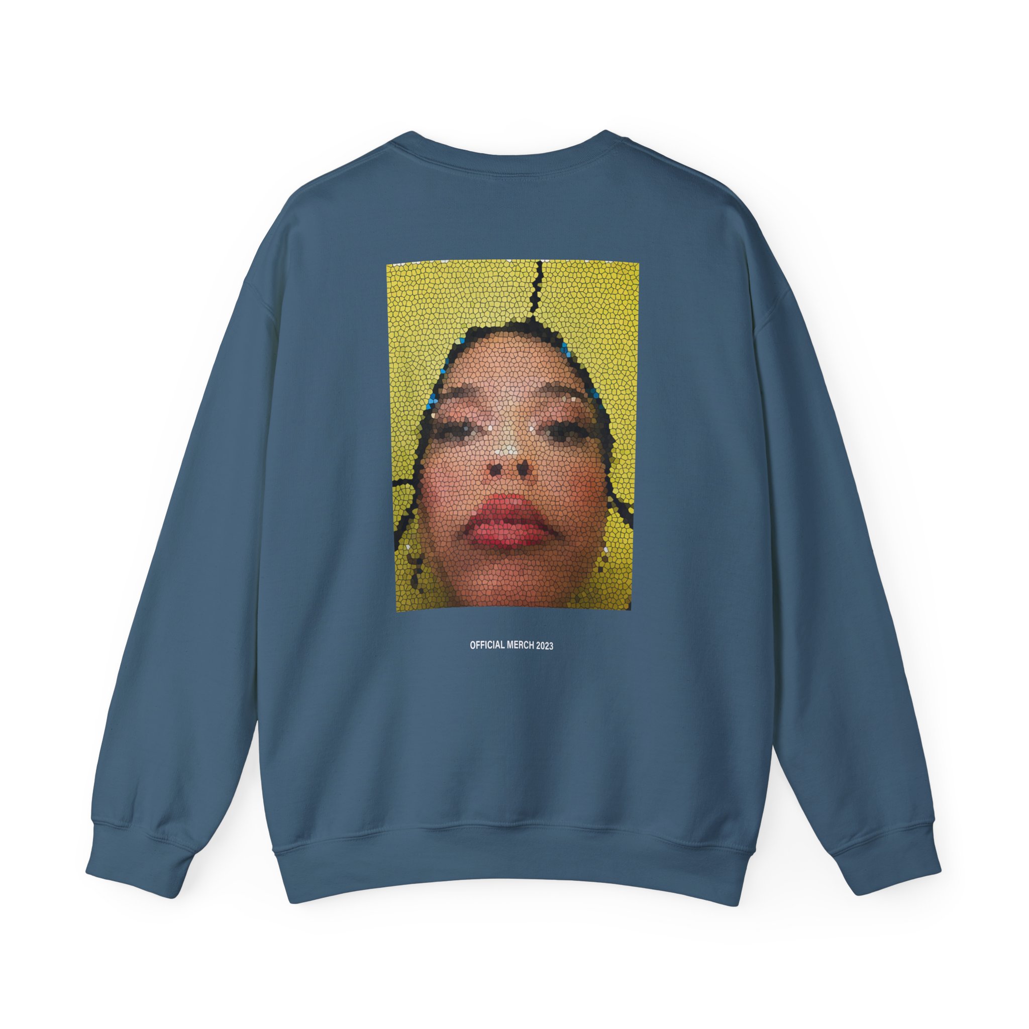 Nina Chuba Mosaic Unisex Heavy Blendâ„¢ Crewneck Sweatshirt