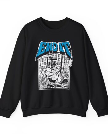 End It Unisex Heavy Blend Crewneck Sweatshirt
