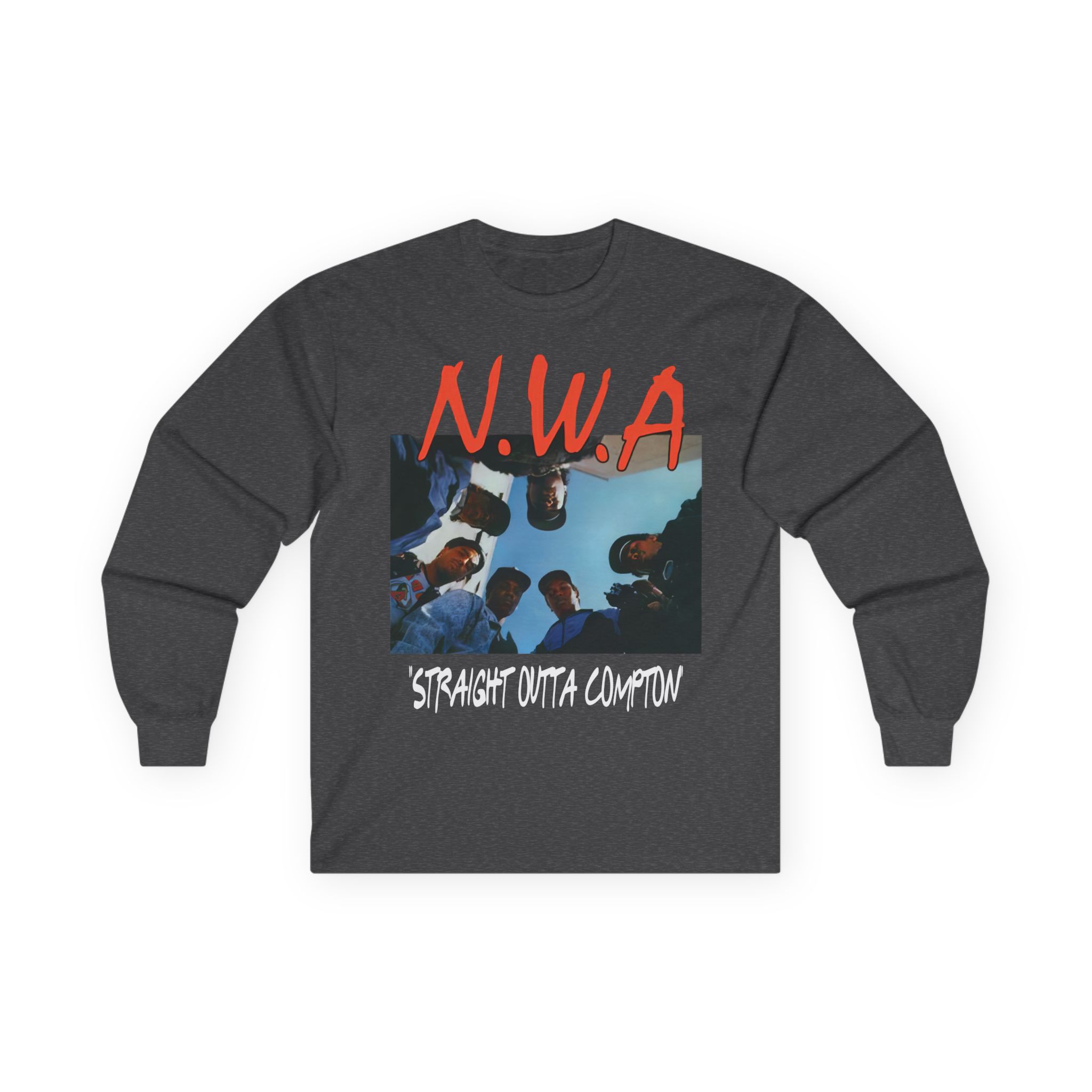NWA Straight Outta Compton Unisex Ultra Cotton Long Sleeve Tee