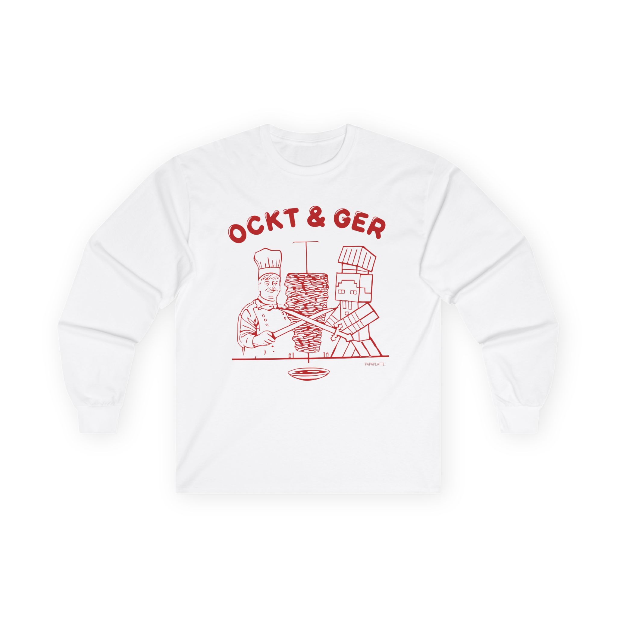 Papaplatte OCKT & GER Unisex Ultra Cotton Long Sleeve Tee
