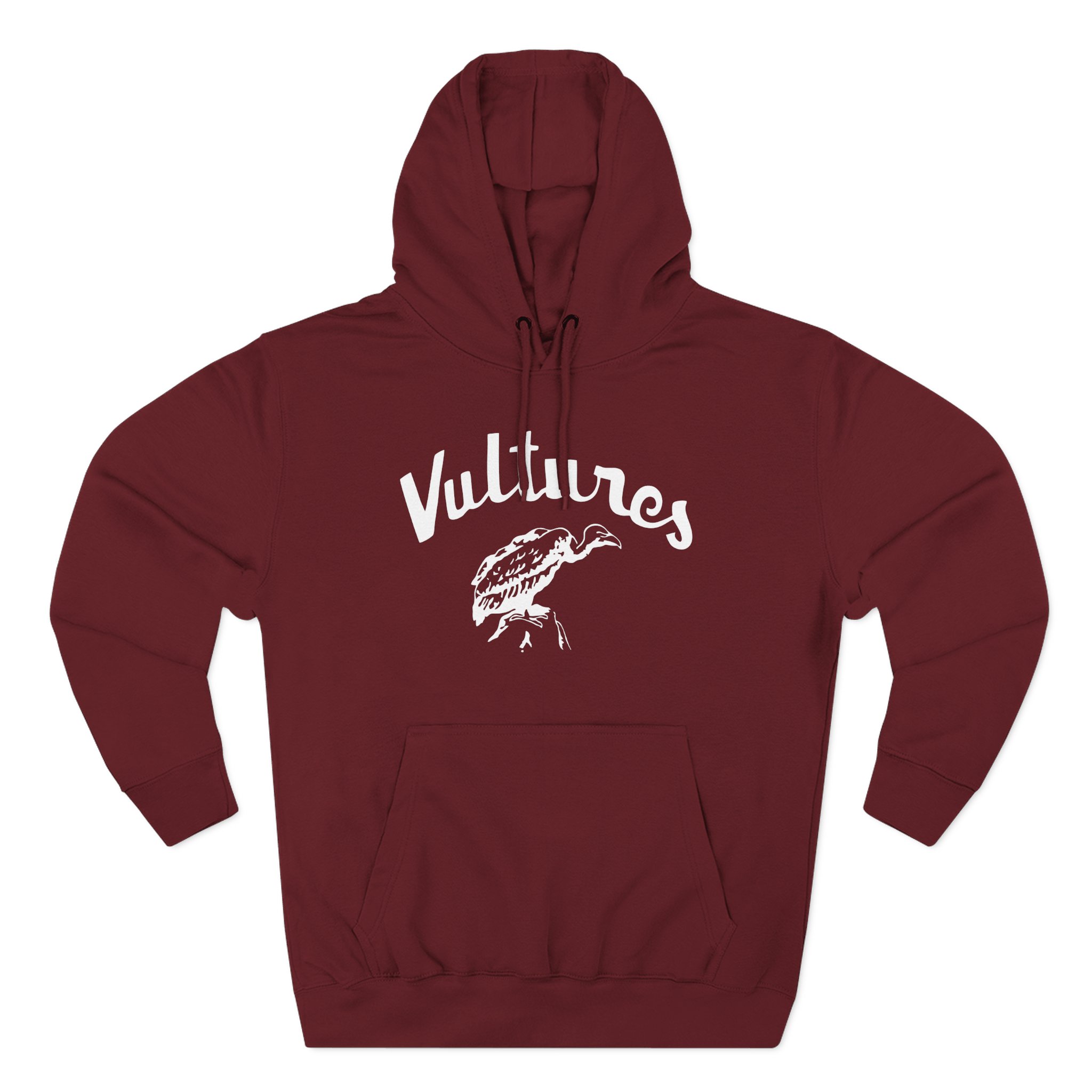 Vultures Three-Panel Fleece Hoodie
