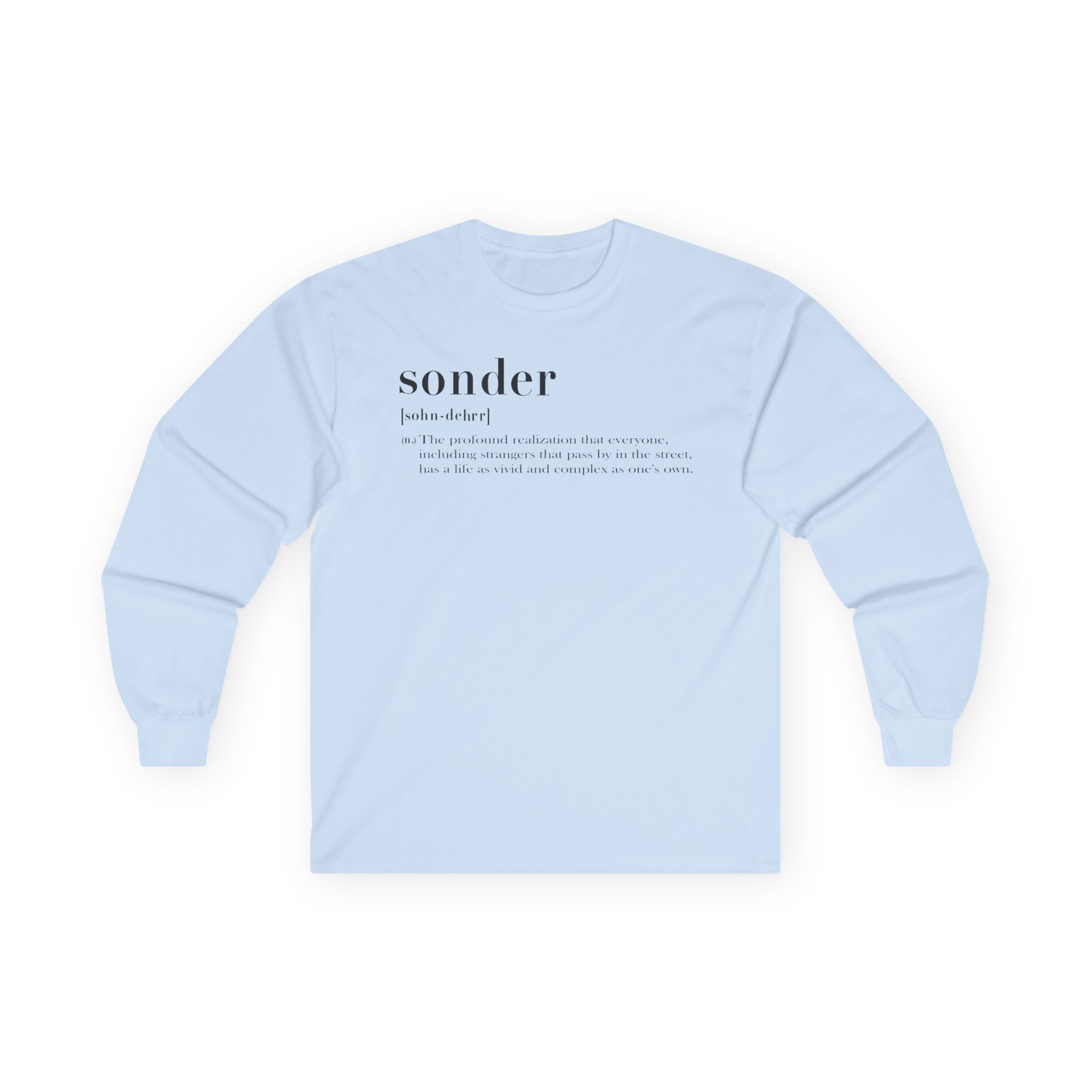 Sonder Definition Unisex Ultra Cotton Long Sleeve Tee