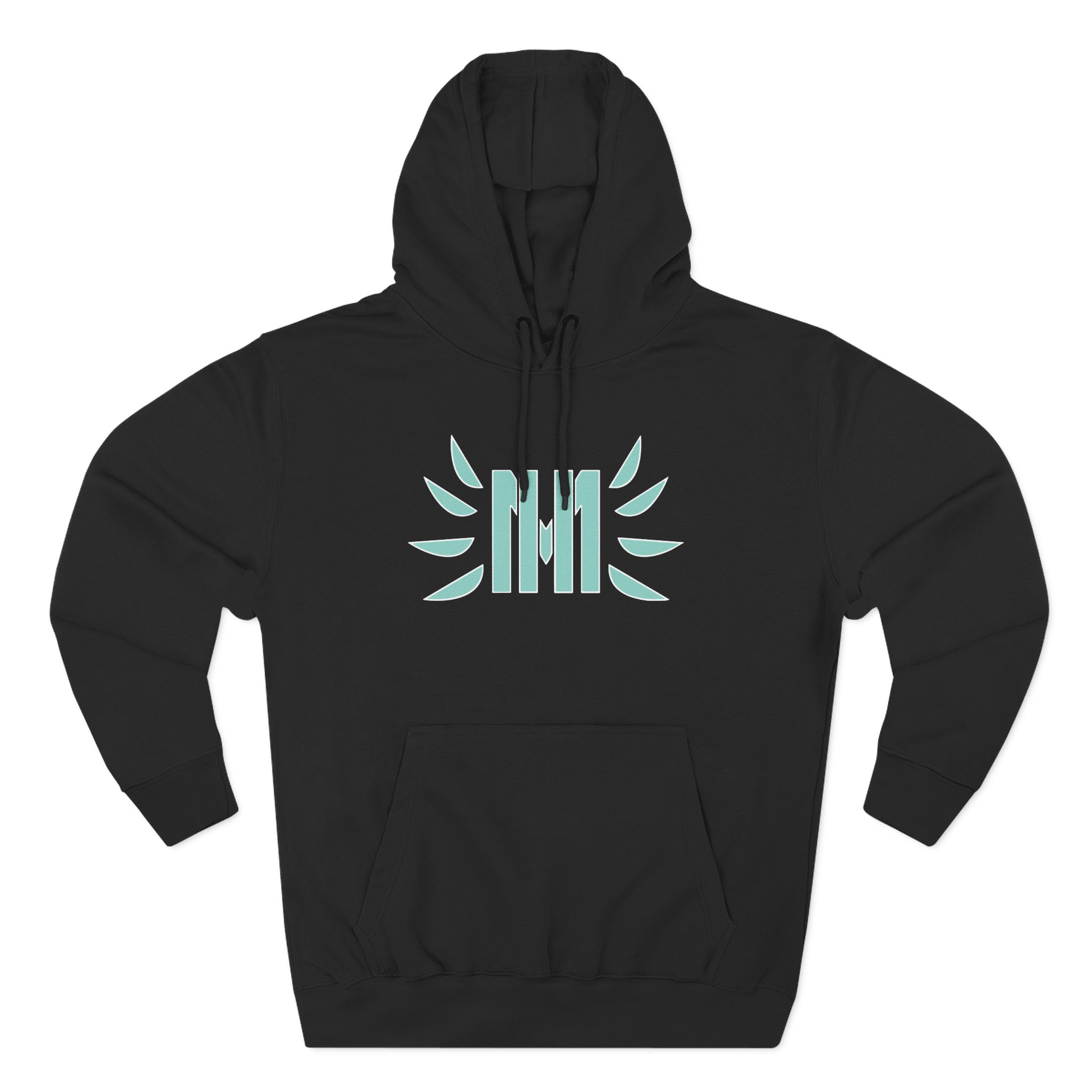 Heelmike Three-Panel Fleece Hoodie