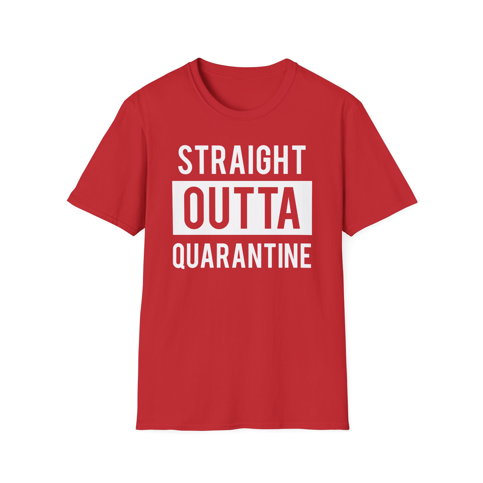 NWA Straight Outta Quarantine Unisex Softstyle T-Shirt