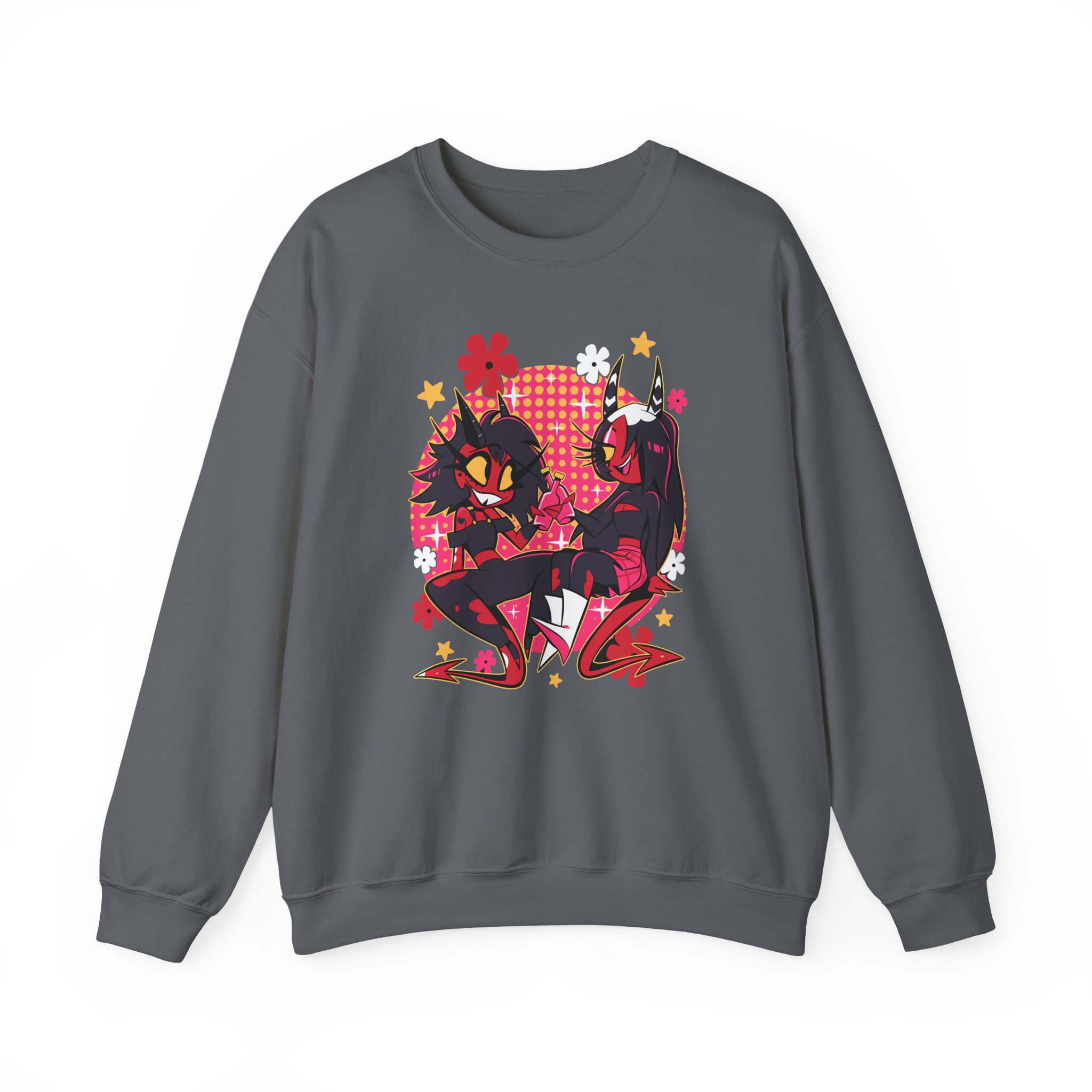 Vivziepop Hells Belles Unisex Heavy Blendâ„¢ Crewneck Sweatshirt