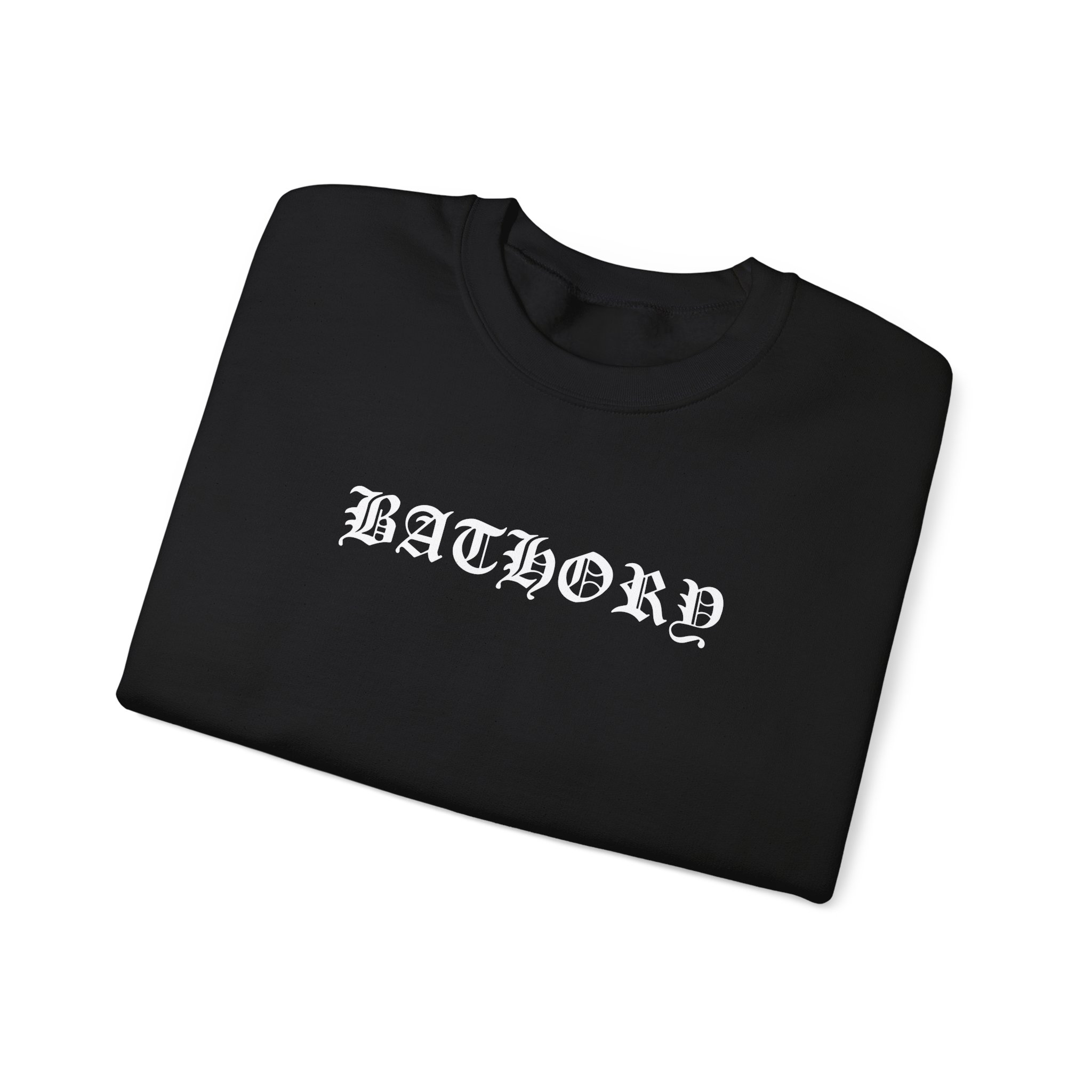 Bathory Logo Unisex Heavy Blend Crewneck Sweatshirt