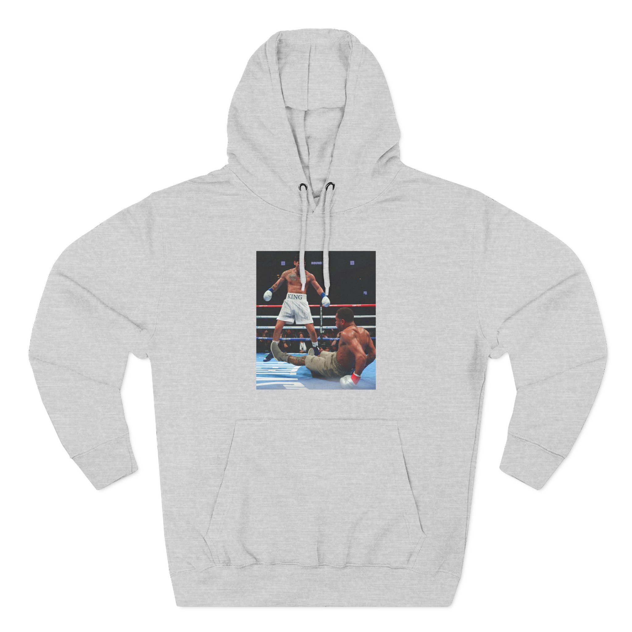 Ryan Garcia Knocks Down Devin Haney Three-Panel Fleece Hoodie