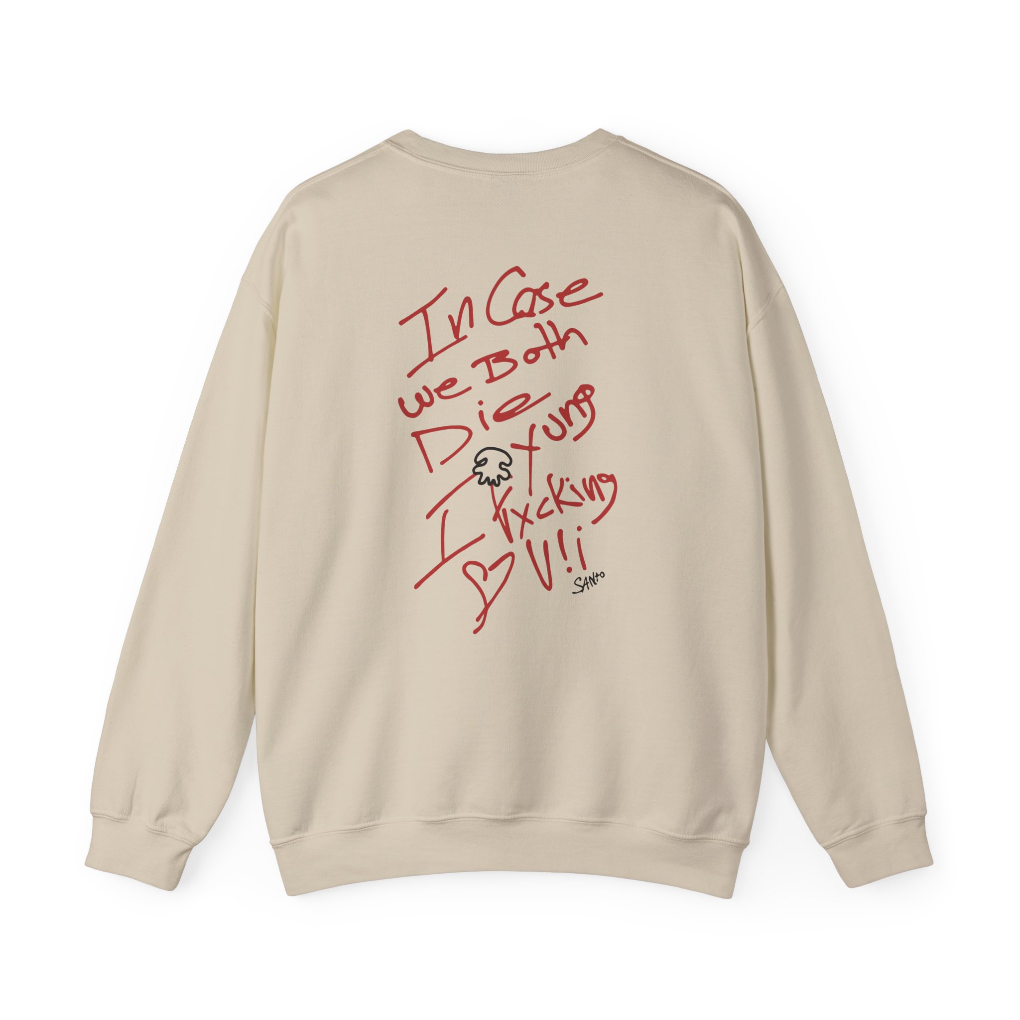 Saint Jhn I Fxcking Luv U Unisex Heavy Blendâ„¢ Crewneck Sweatshirt