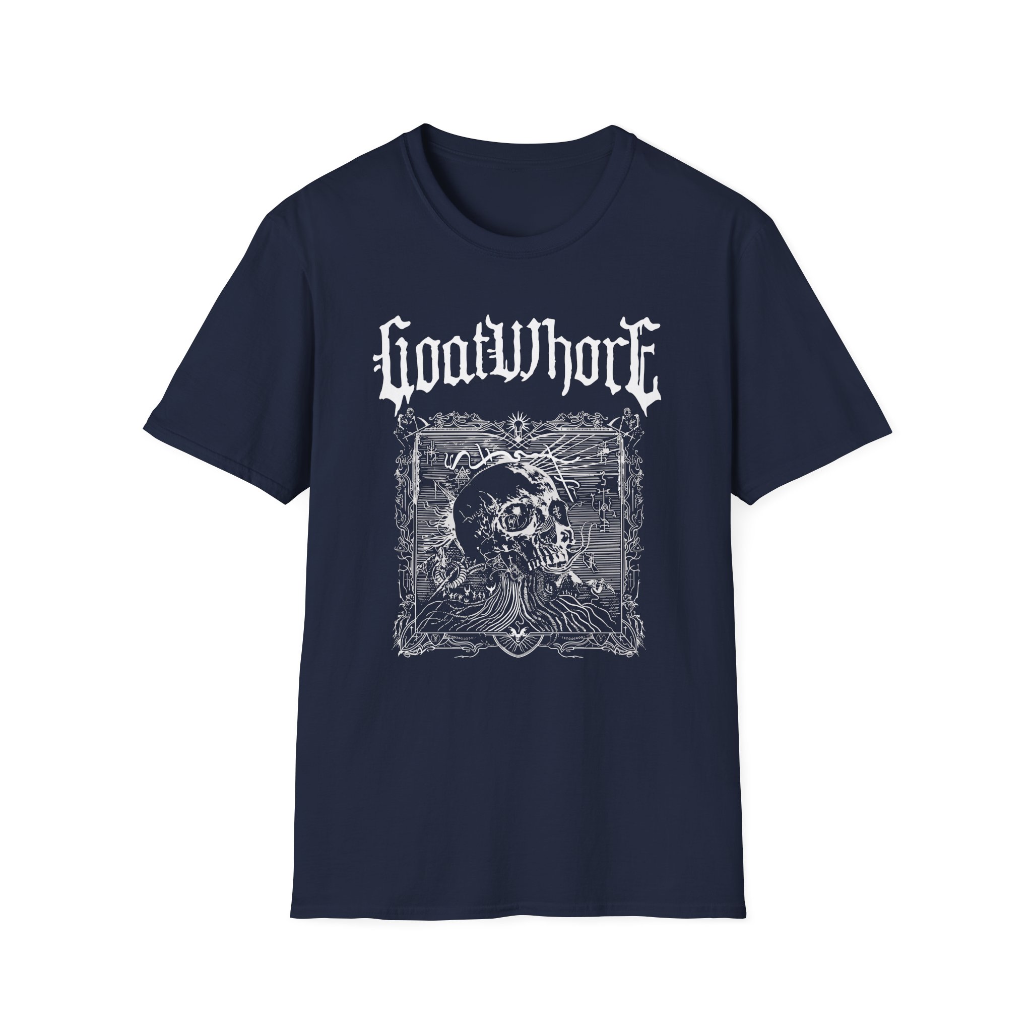 Goatwhore sigil Unisex Softstyle T-Shirt