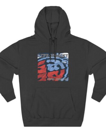 Life of Agony Through and Through Three-Panel Fleece Hoodie